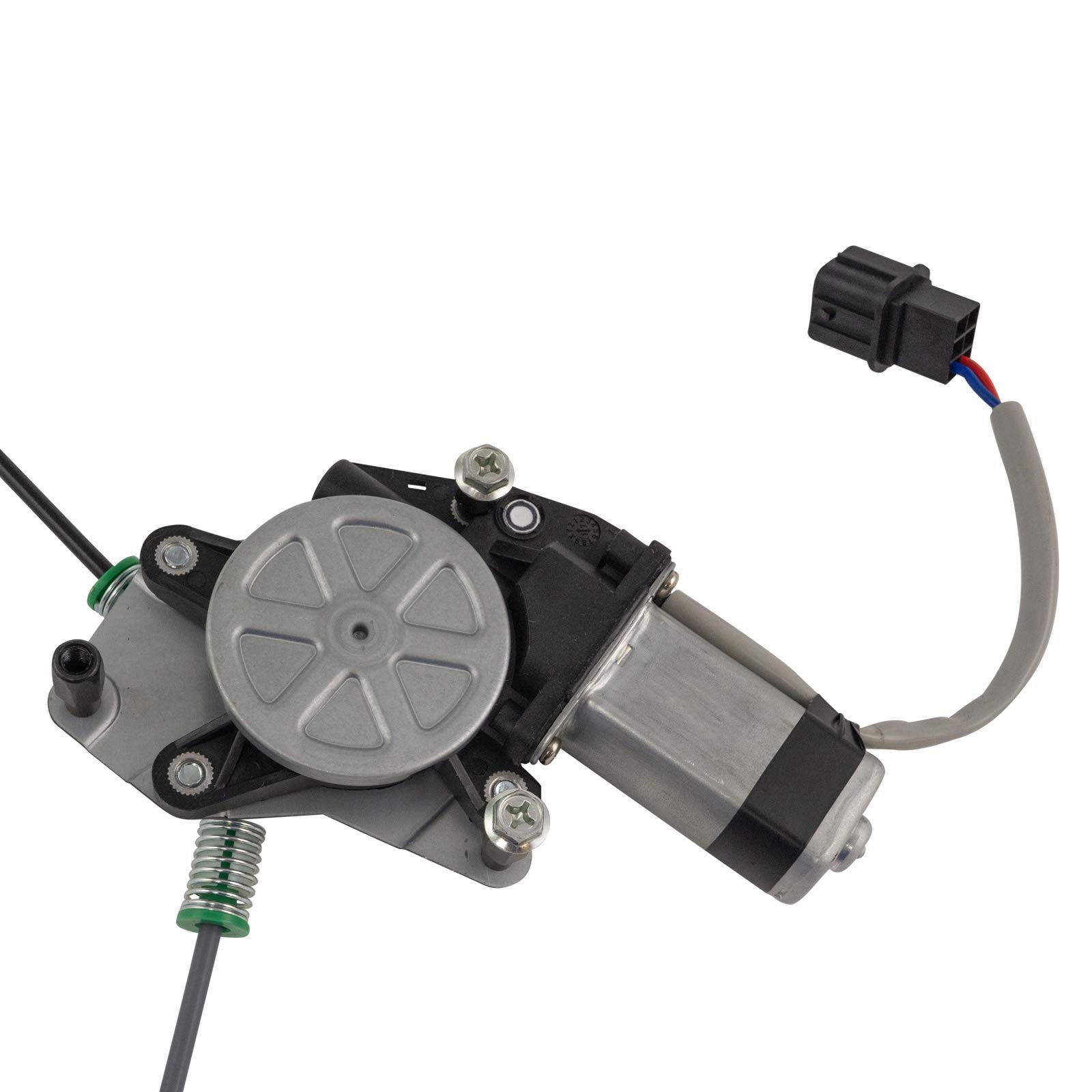 Trq Rear Right Power Window Regulator & Motor Assembly Passenger Side Compatible With 2003-2007 Honda Accord Ho1551106 Ho1551107