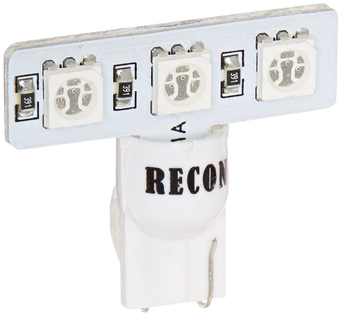 Recon - Fits 1999-2016 Super Duty F250 F350 F450 F550 1999-2016 T10 3- Watt Cab Light White Led Bulbs - (5 Piece Kit) (Amber Led)