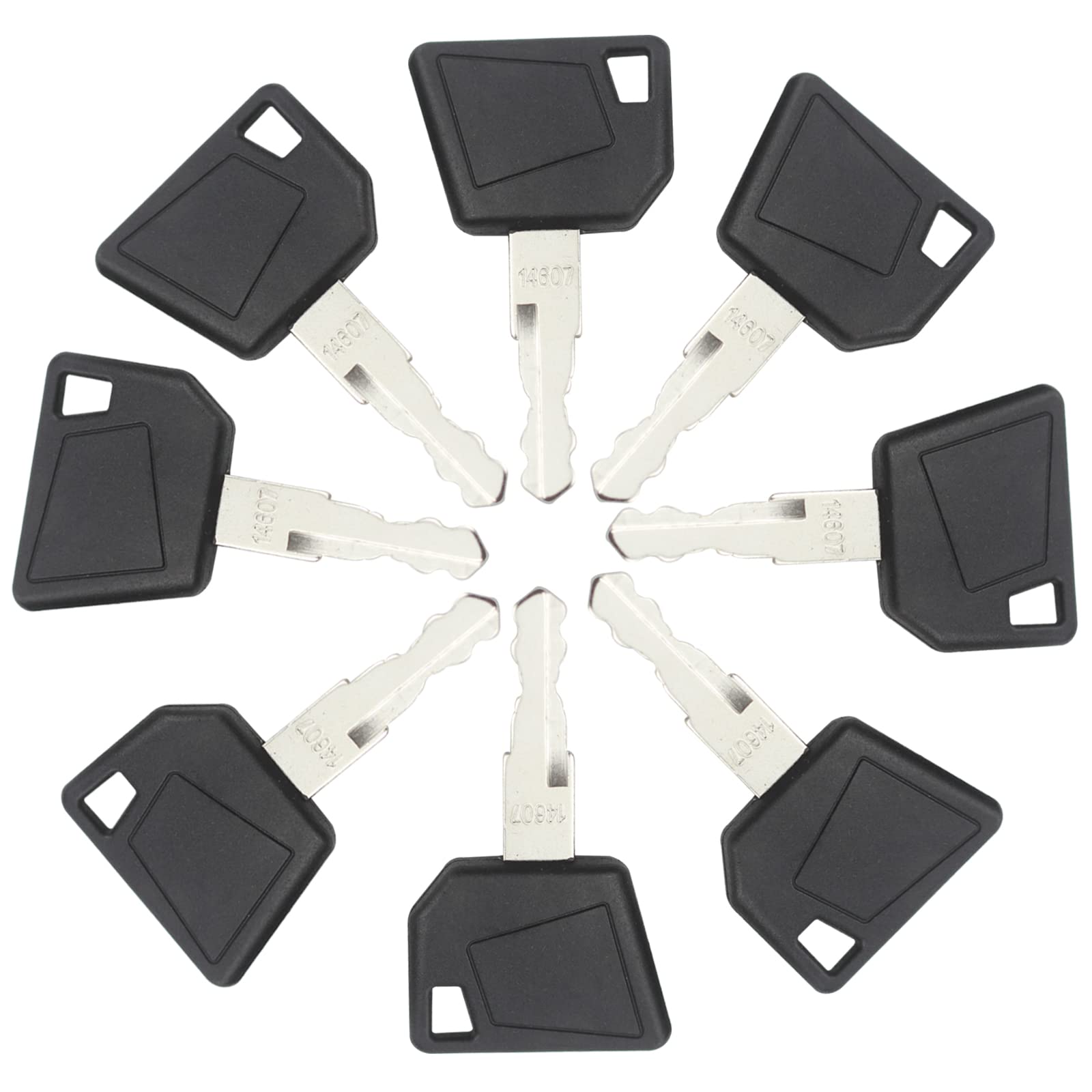 14607 Ignition Keys 701 45501 14707 14603 5755124 8035807 Replacement For Jcb 3Cx Bomag Dynapac Terex Vibromax Bobcat New Hollan