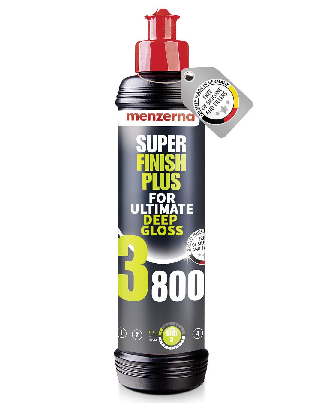 Menzerna Super Finish Plus 3800    I Deep Gloss Polish For A Perfect Mirror Finish I Polishing Compound For Micro Scratches & Ho