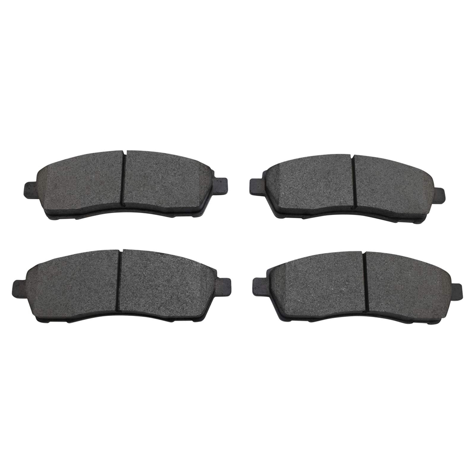 TRQ Rear Brake Pads Ceramic Compatible with 2000-2005 Ford Excursion 1999-2004 F-250 Super Duty F-350 Super Duty
