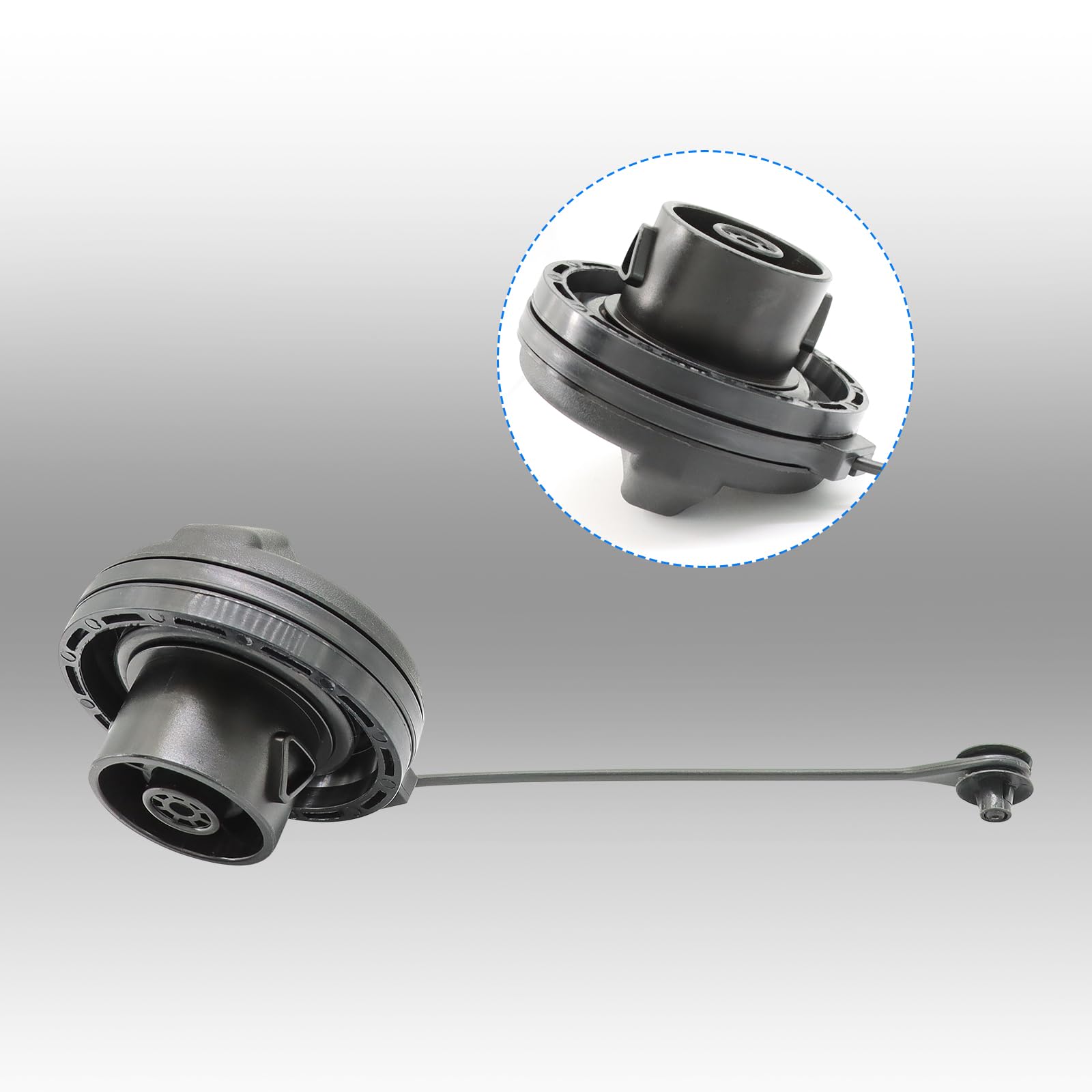 Gas Cap Fuel Cap Gt261 For Buick Lesabre Park Avenue Cadillac Deville Eldorado Chevy Cavalier Blazer Camaro Malibu S10 Gmc Jimmy Sonoma Oldsmobile Pontiac Bonneville Isuzu Saab Saturn Fuel Tank Caps