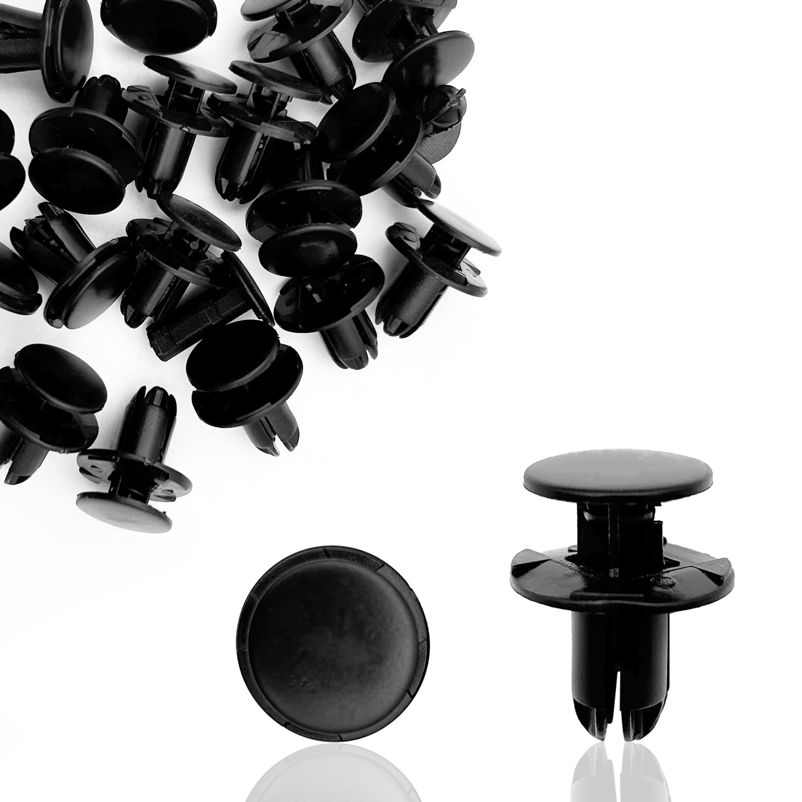 20PCS Type Retainer Clip Fastener, Bumper Engine Under Cover Fender Liner Fastener Push-Type Retainer Clip, Compatible with Hyun