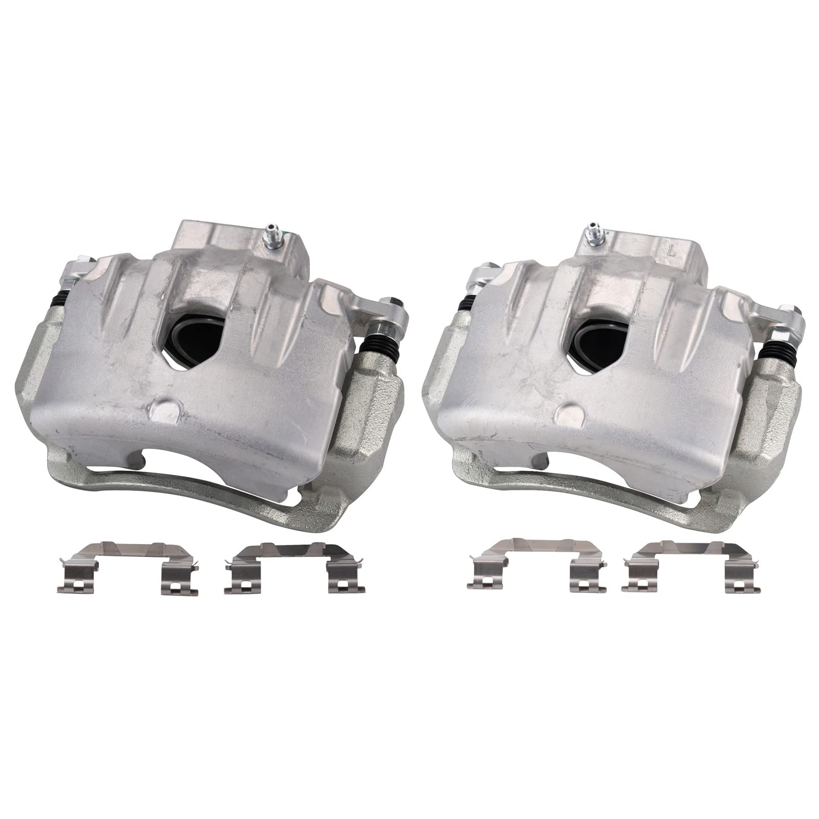 Trq Front Brake Caliper Set Compatible With 2011-2013 Kia Optima