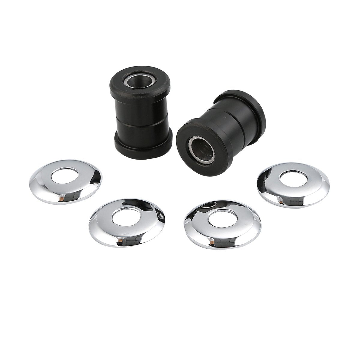 VPZMT Polyurethane Handlebar Riser Bushings Damper Kit Fits for Harley Davidson Big Twin Dyna 1973-2018, Sportster 1973-2003 (St