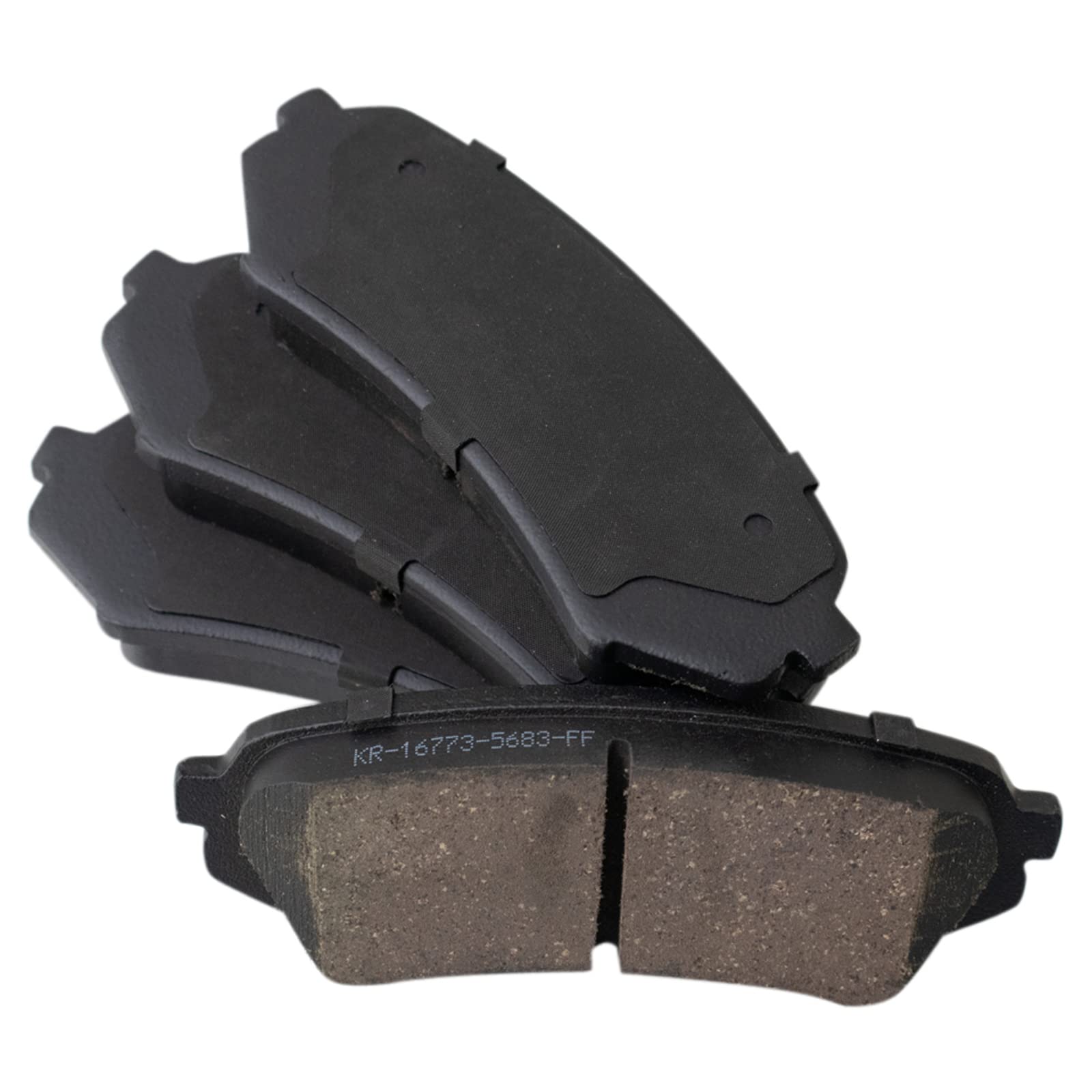 TRQ Rear Brake Pads Ceramic Compatible with 1998-2007 Lexus LX470 Toyota Land Cruiser