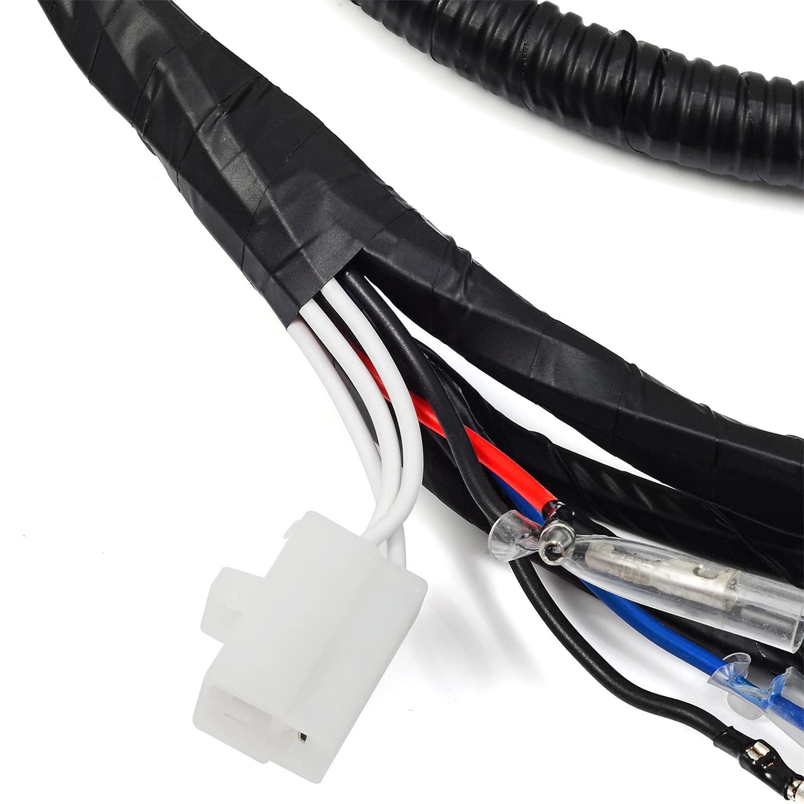 Moto1988 Wire Wiring Harness For Yamaha Warrior 350 Yfm350 1997 1998 1999 2000 2001 Oem 3Gd-82590-40-00