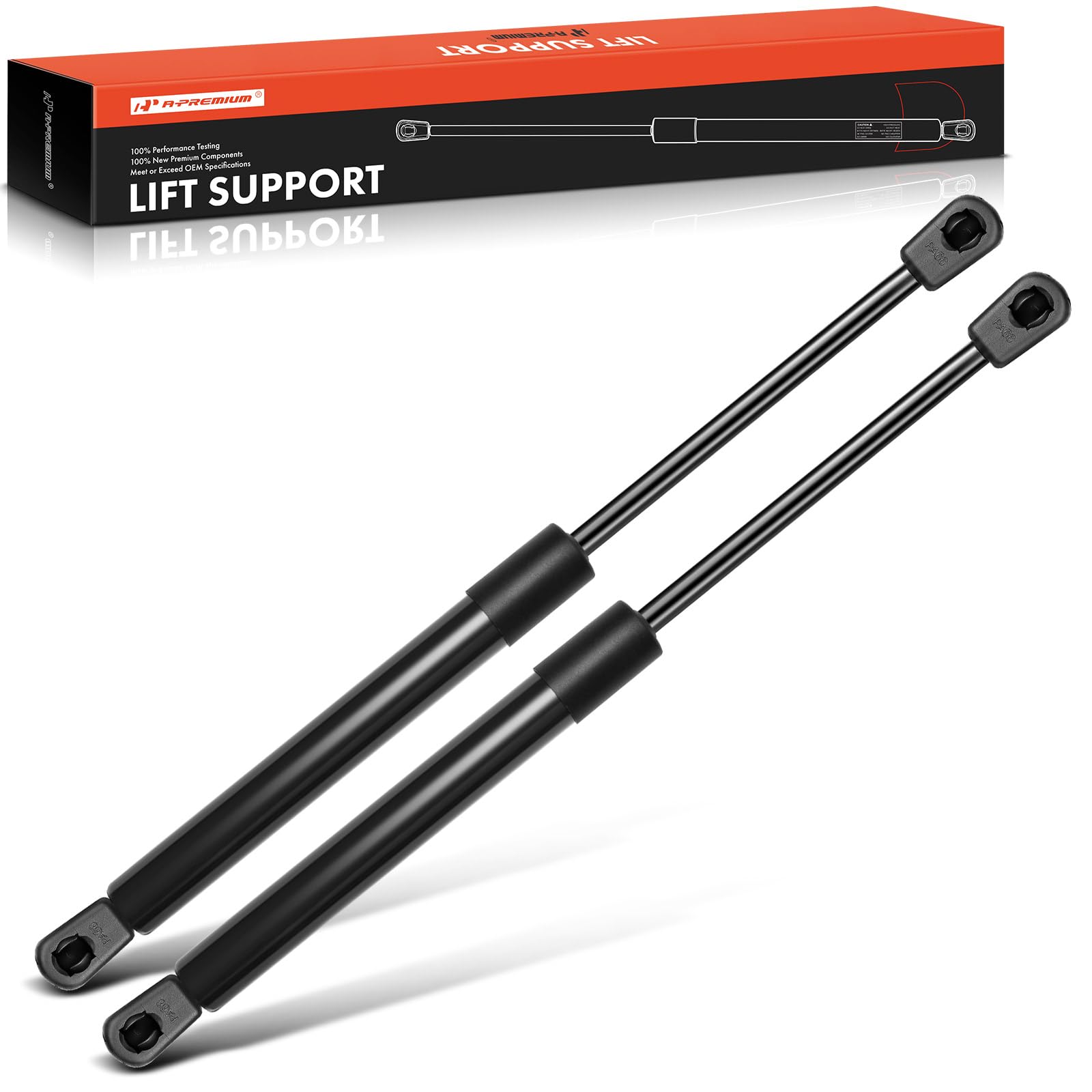 A-Premium Tailgate Rear Trunk Lift Supports Shock Struts Compatible with Select Mercedes-Benz Models - SL500 2003-2007, SL65 AMG 2005-2007, SL55 AMG 2003-2008, SL600 04-06 - Replace# 8196377(2PC Set)