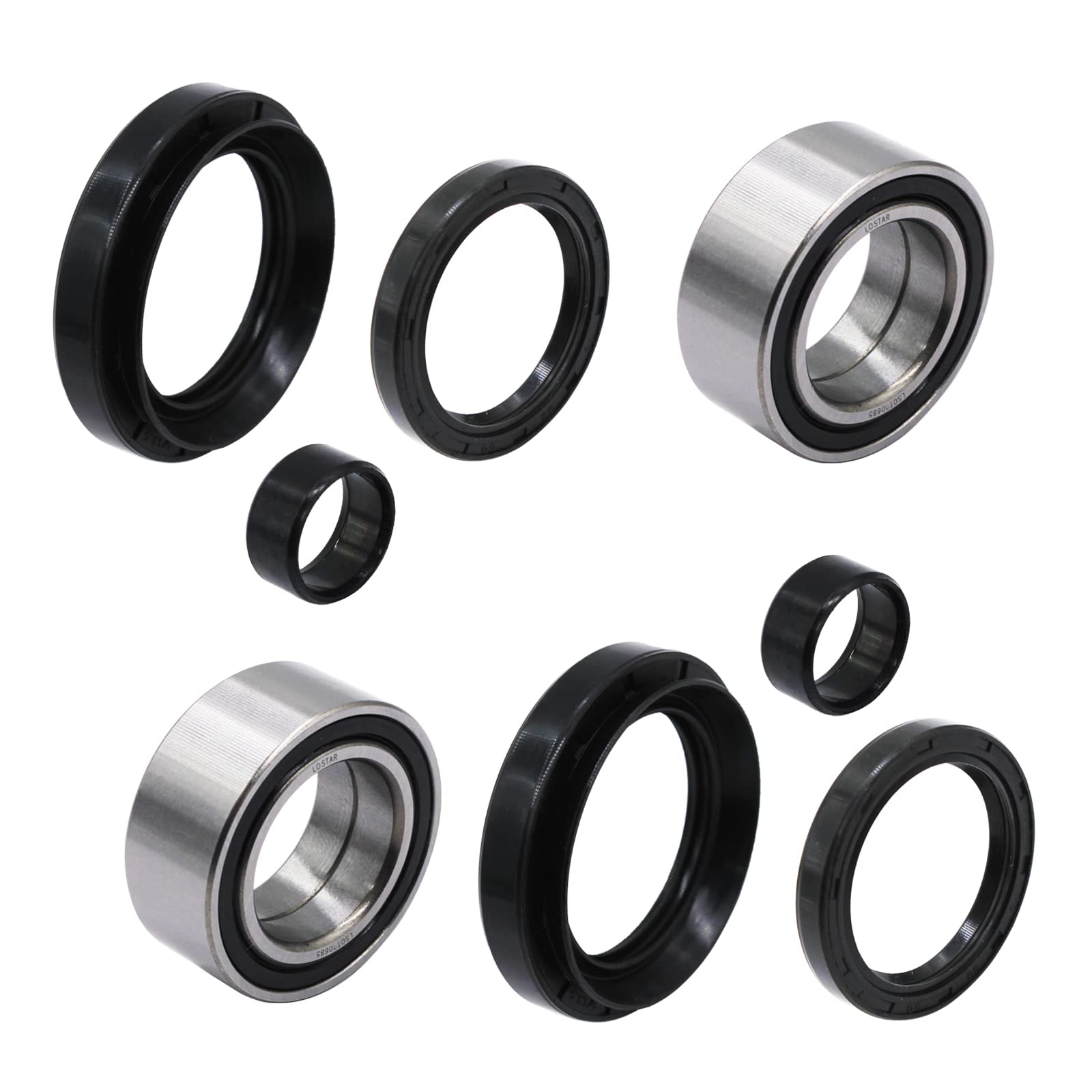 Front Wheel Bearing With Seal Kits For 07-13 Honda Trx420 Rancher 420 4X4