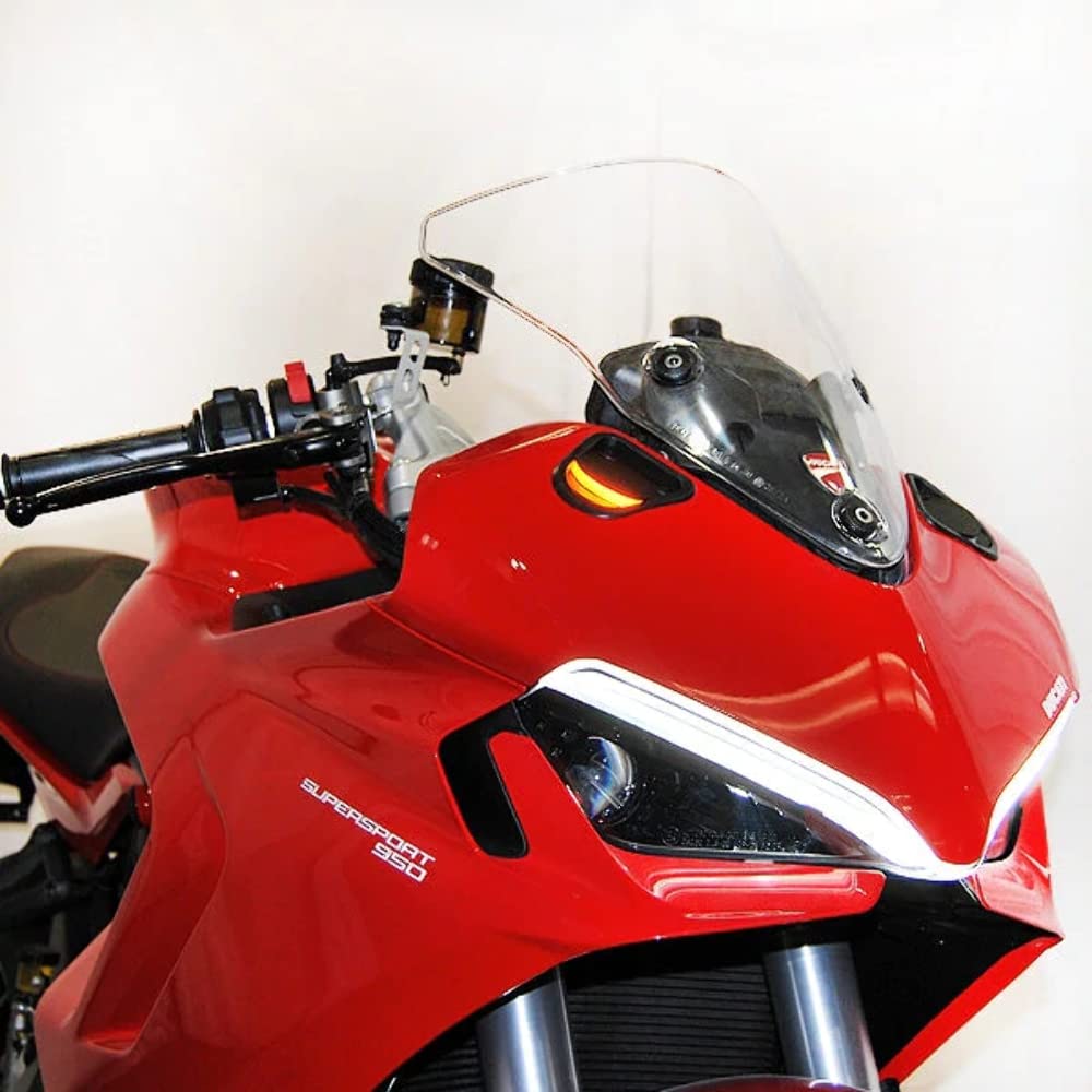 New Rage Cycles Mirror Block Off Turn Signals Compatible With The Ducati Supersport 950