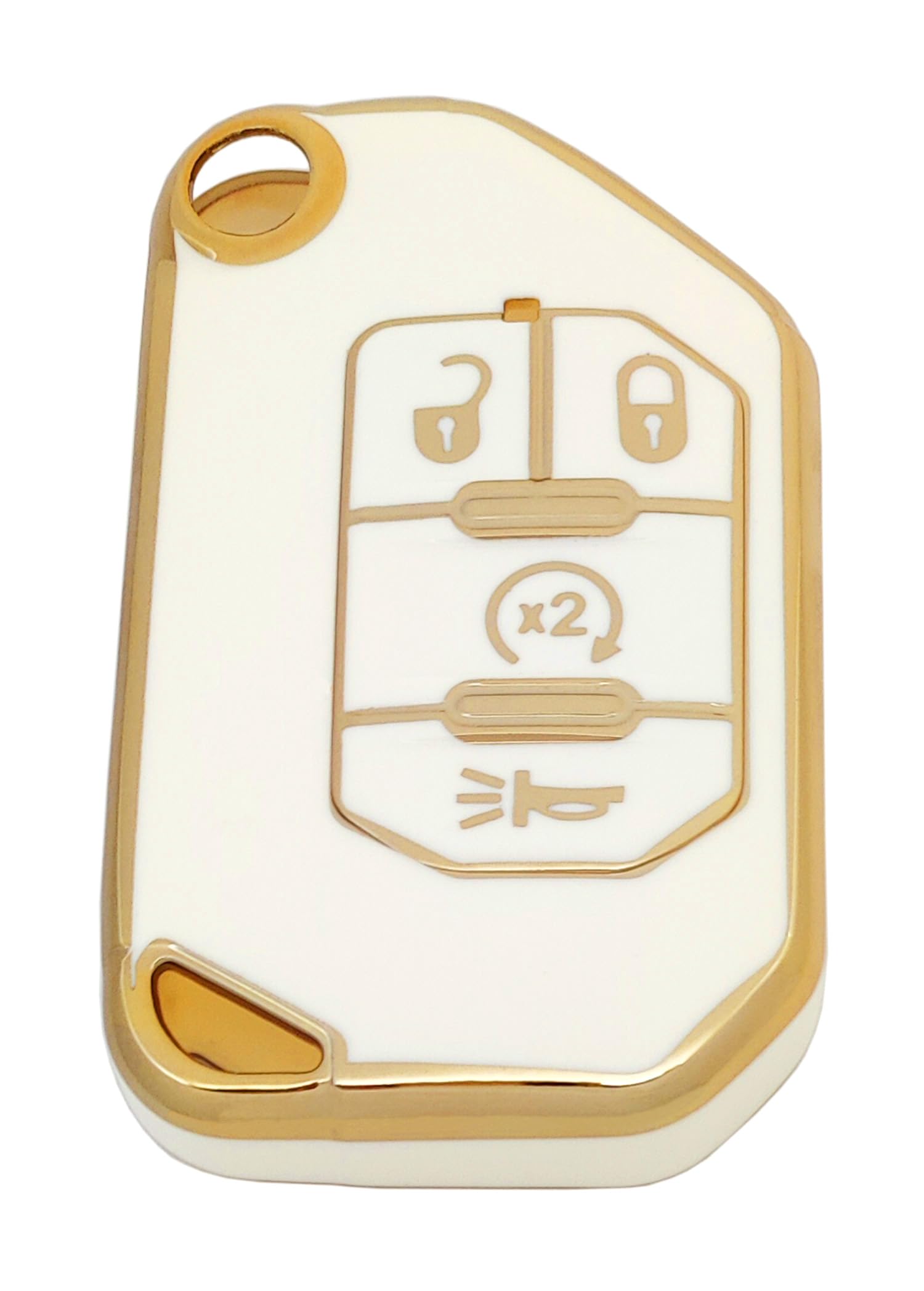 Arruweer Key Fob Cover Case Fit For 2020 2021 Jeep Wrangler Jl Jlu Rubicon Jeep Gladiator Jt Sahara Jlu