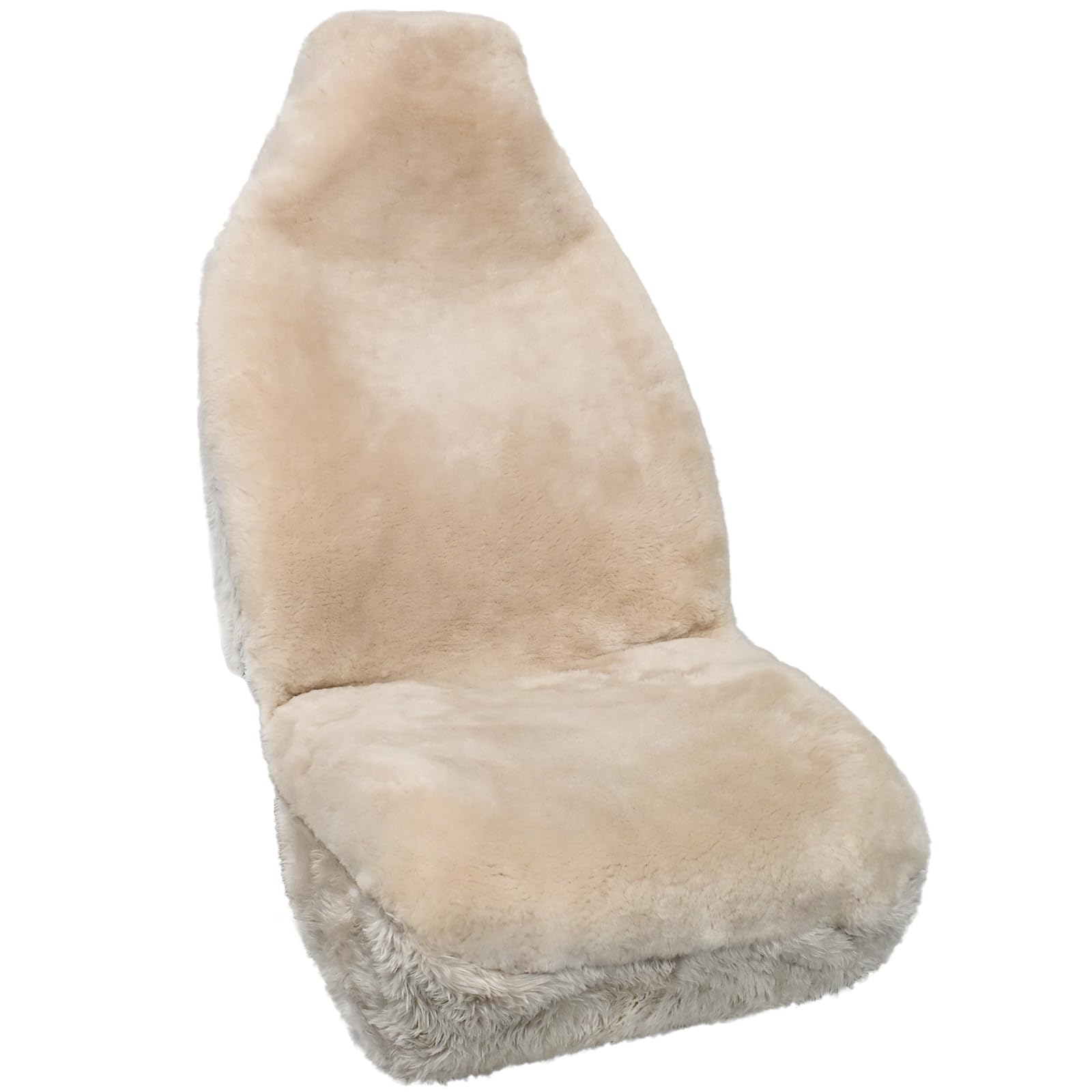 Aegis Cover Sheepskin Seat Covers, Genuine Merino Wool Front Car Cover, Luxury Dense Pelt, Universal Fit For Most Cars, Suvs, Tr