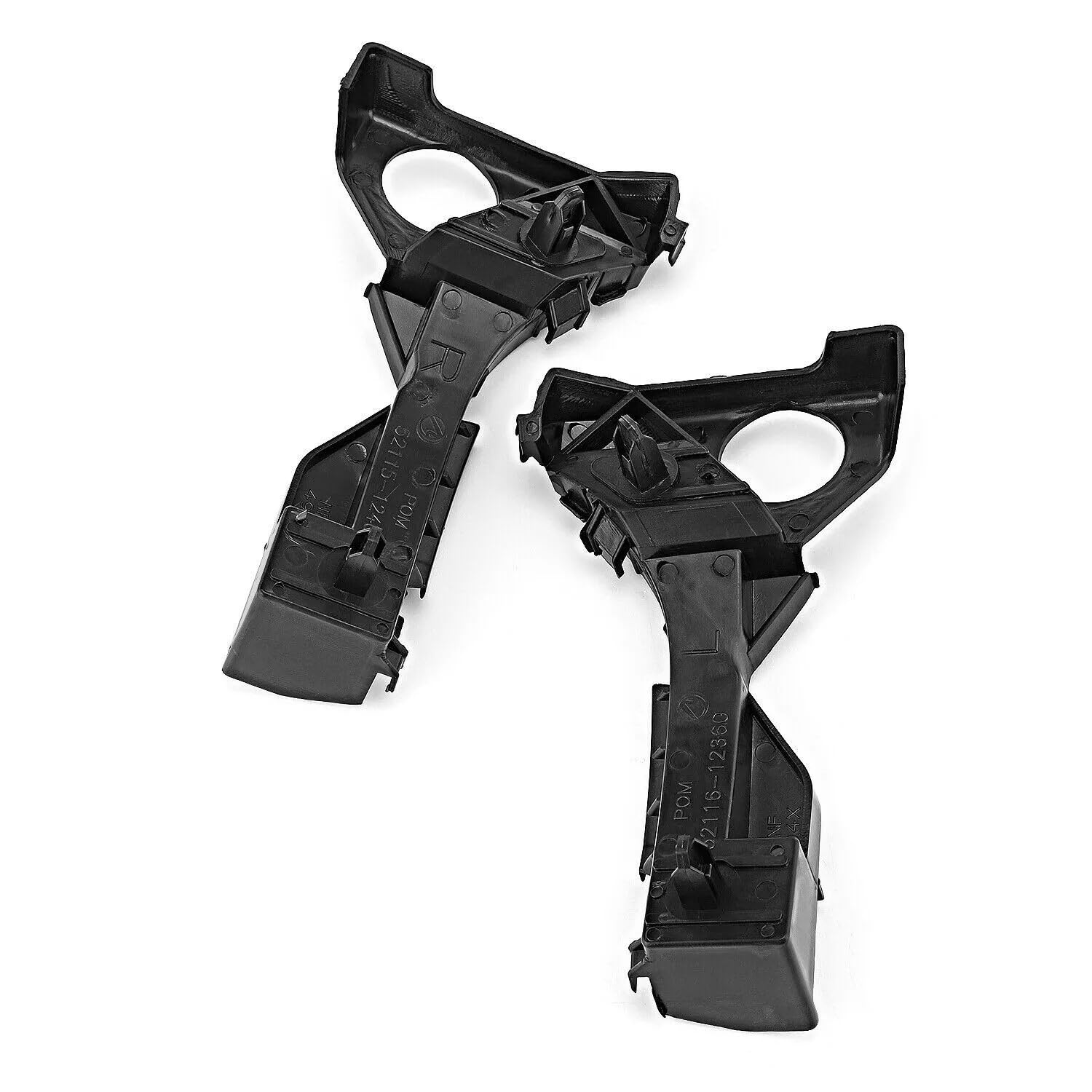 Bxz Bumper Cover Bracket Support Mount Retainer Right Left Pair For 2003-2008 Toyota Corolla