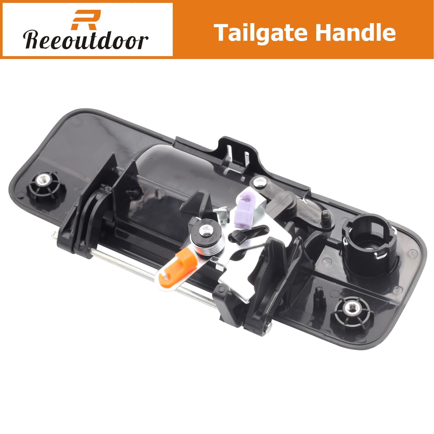 Reeoutdoor Tailgate Handle with Keyhole Compatible with 2007-2013 Tundra, Liftgate Latch Handle Replaces# 69090-0C040, 690900C04