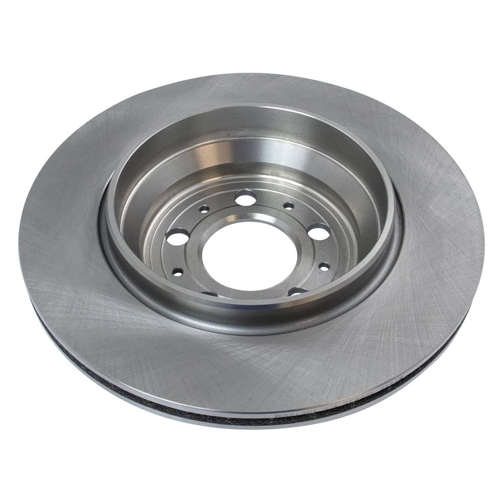 Trq Rear Brake Rotors Set Vented Compatible With 2003-2014 Volvo Xc90
