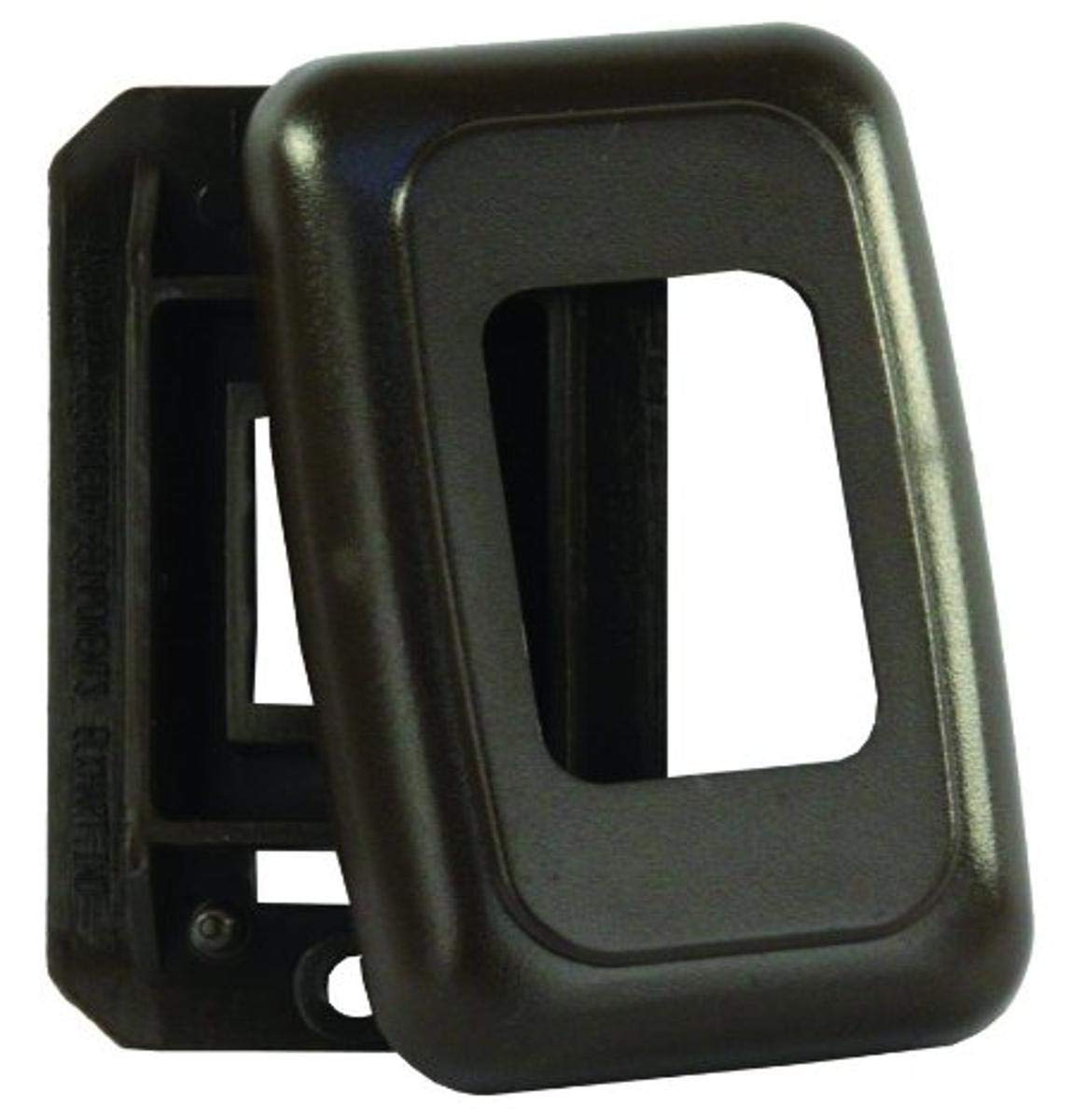 Jr Products 12195 Brown Single Switch Base And Face Plate