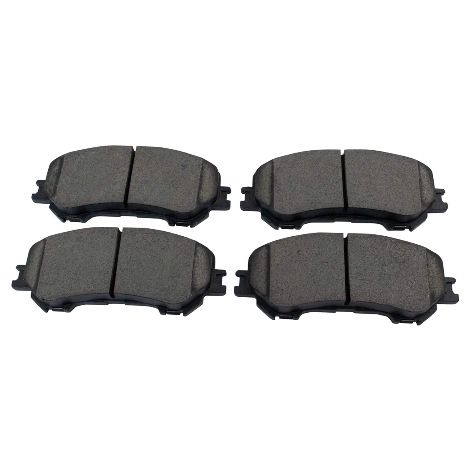 TRQ Front Brake Pads Ceramic Compatible with 2014-2020 Nissan Rogue 2017-2021 Rogue Sport
