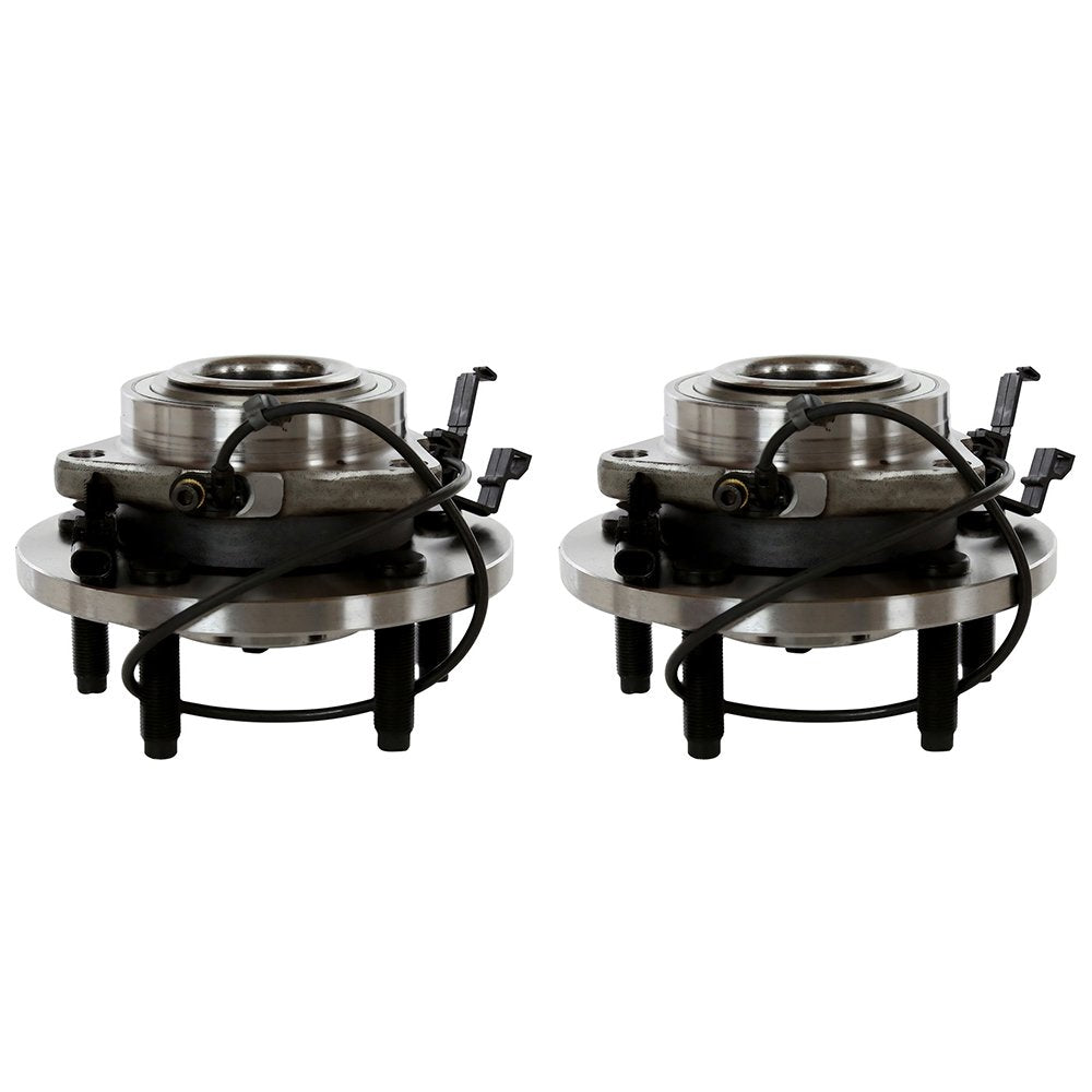 Autoshack Front Wheel Hub Bearing Pair Of 2 Driver And Passenger Side Replacement For 2005-2011 Ram Dakota 2006-2008 Mitsubishi