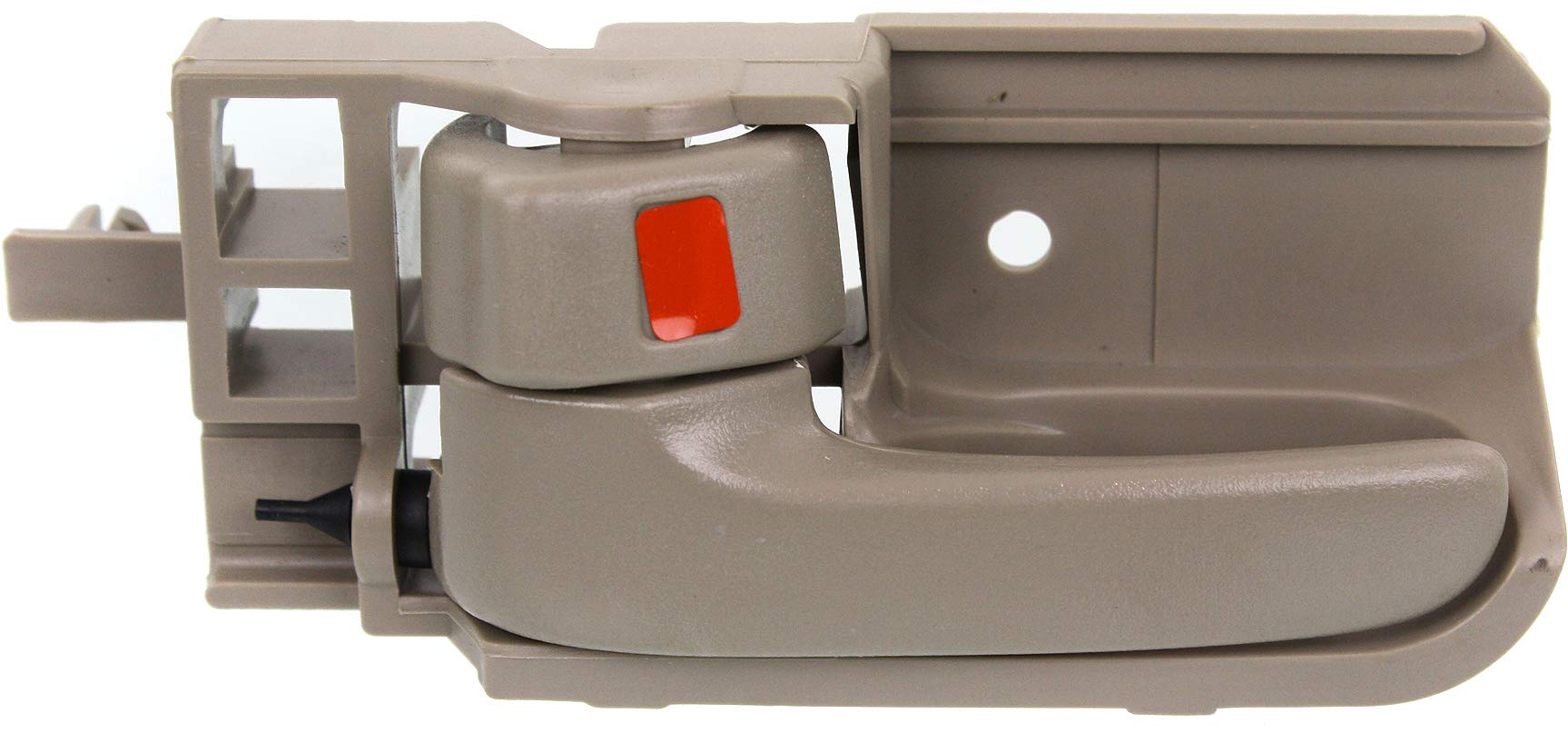 Evan Fischer Interior Door Handle Compatible With Corolla/Matrix 03-08 / Tacoma 05-12 Front Or Rear Lh Inside Beige (Bone) Plast