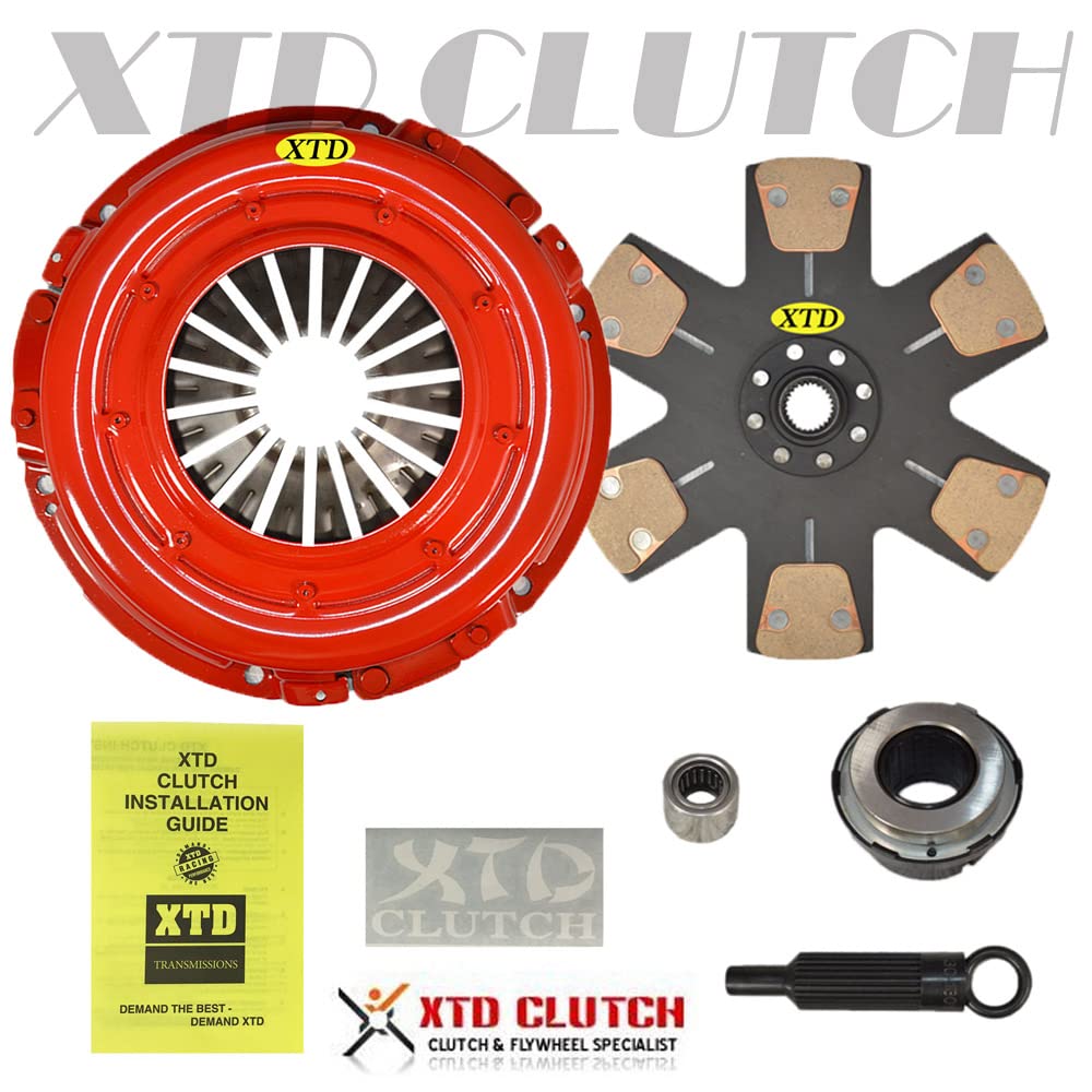 Xtd Stage 4 Extreme Clutch Kit Compatible With 1994-2004 Ford Mustang Base 3.8L 3.9L V6