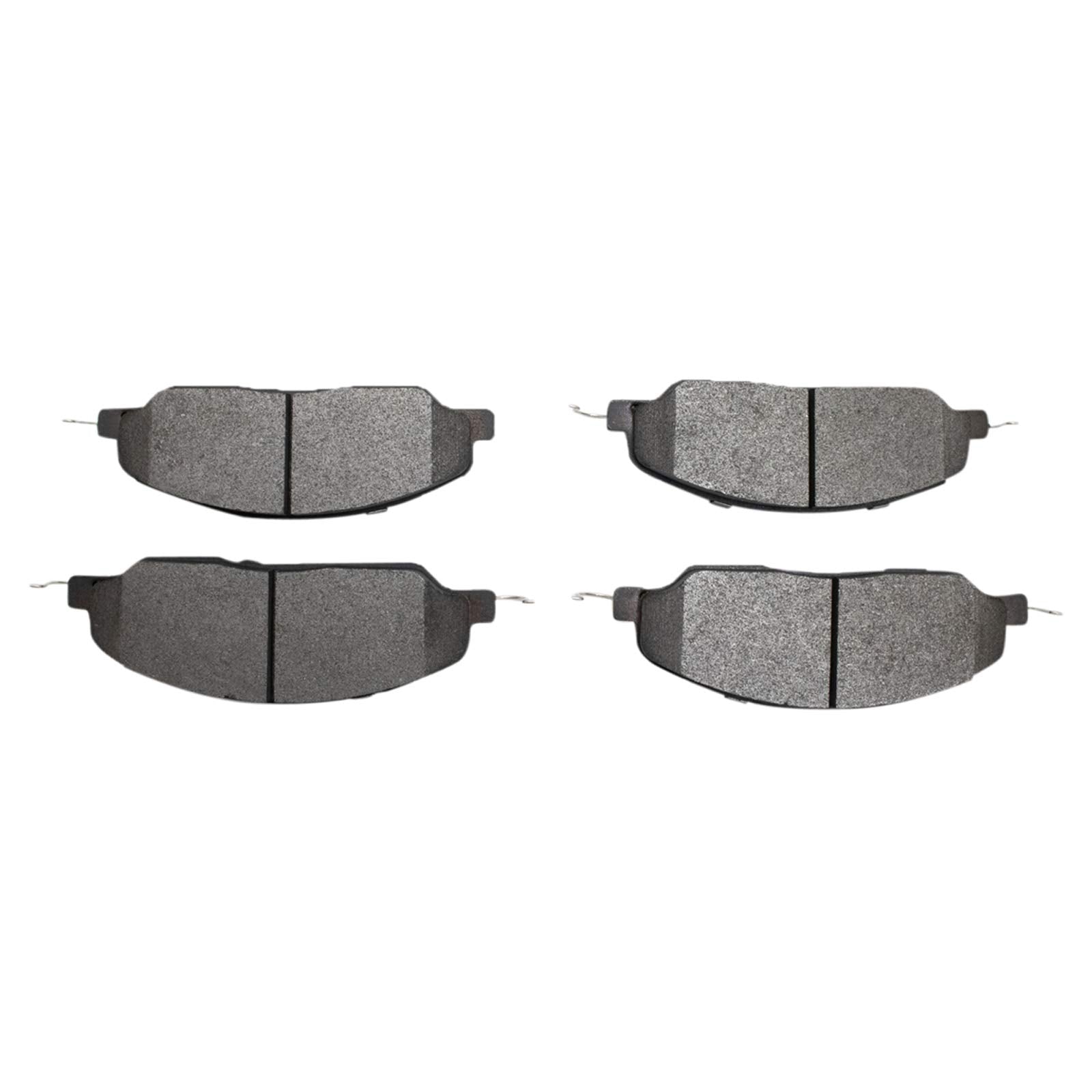 Trq Front Brake Pad & Rotor Kit Brake Pads Brake Rotor Semi-Metallic Compatible With 2005-2010 Ford Mustang