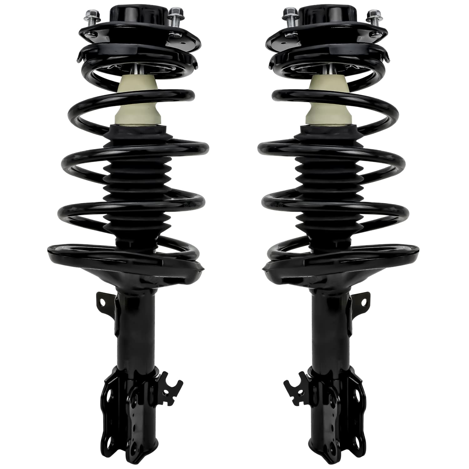 Detroit Axle - Front Struts For 97-01 Toyota Camry 2.2L - [99-03 Solara 2.2L 2.4L] Complete 2 Struts W/Coil Spring 1998 1999 200
