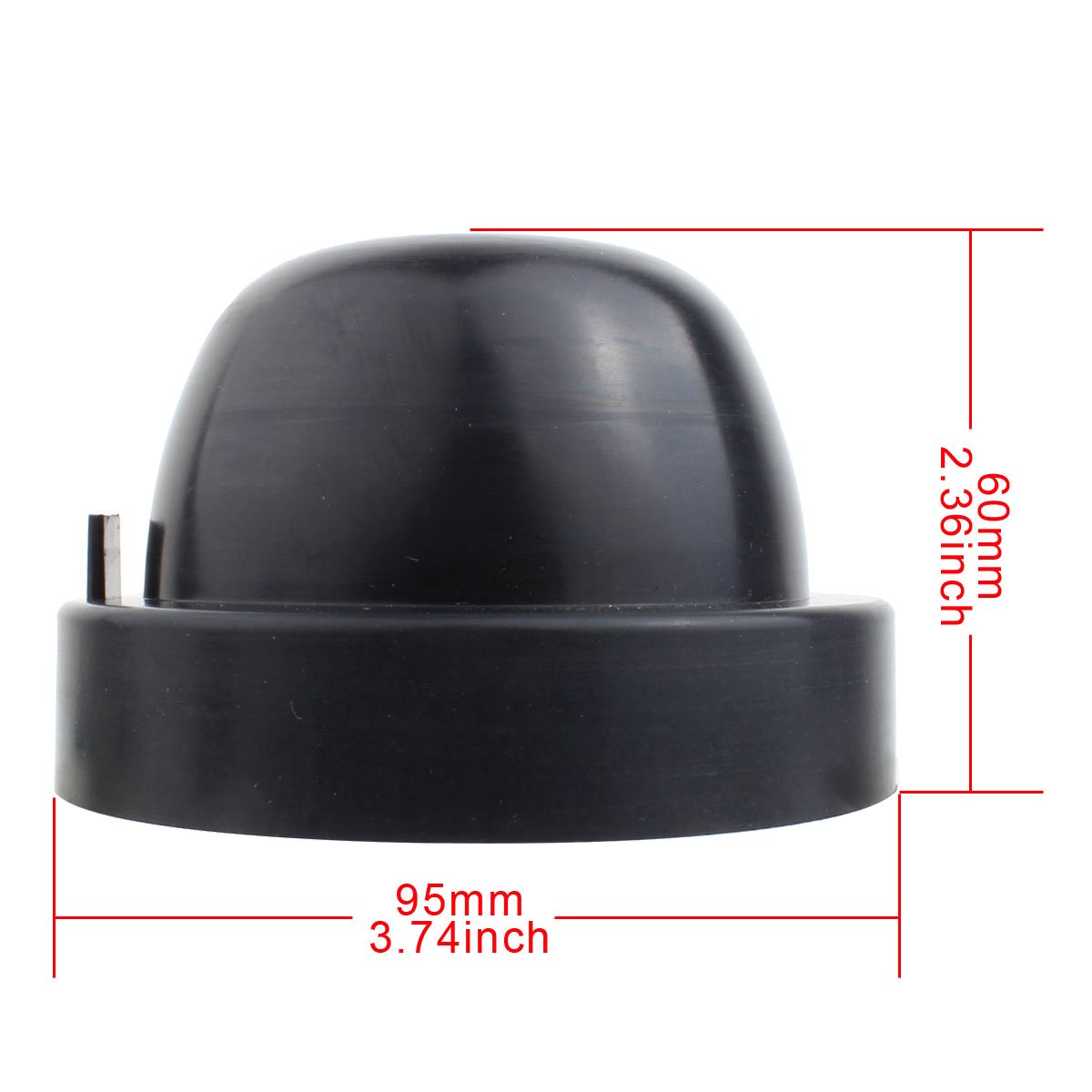 Tomall 90Mm 3.5'' Rubber Seal Dustproof Covers For Light Bulb Conversion Kit