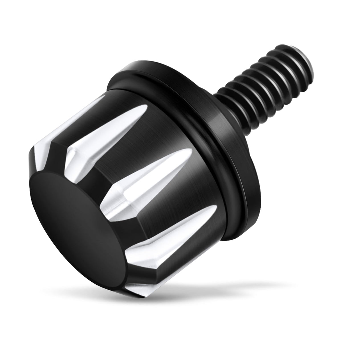 Benlari Black Seat Bolts Fender Mount Screw Compatible For Harley Davidson Touring Sportster Touring Road King Electra Street Glide 1996-2024