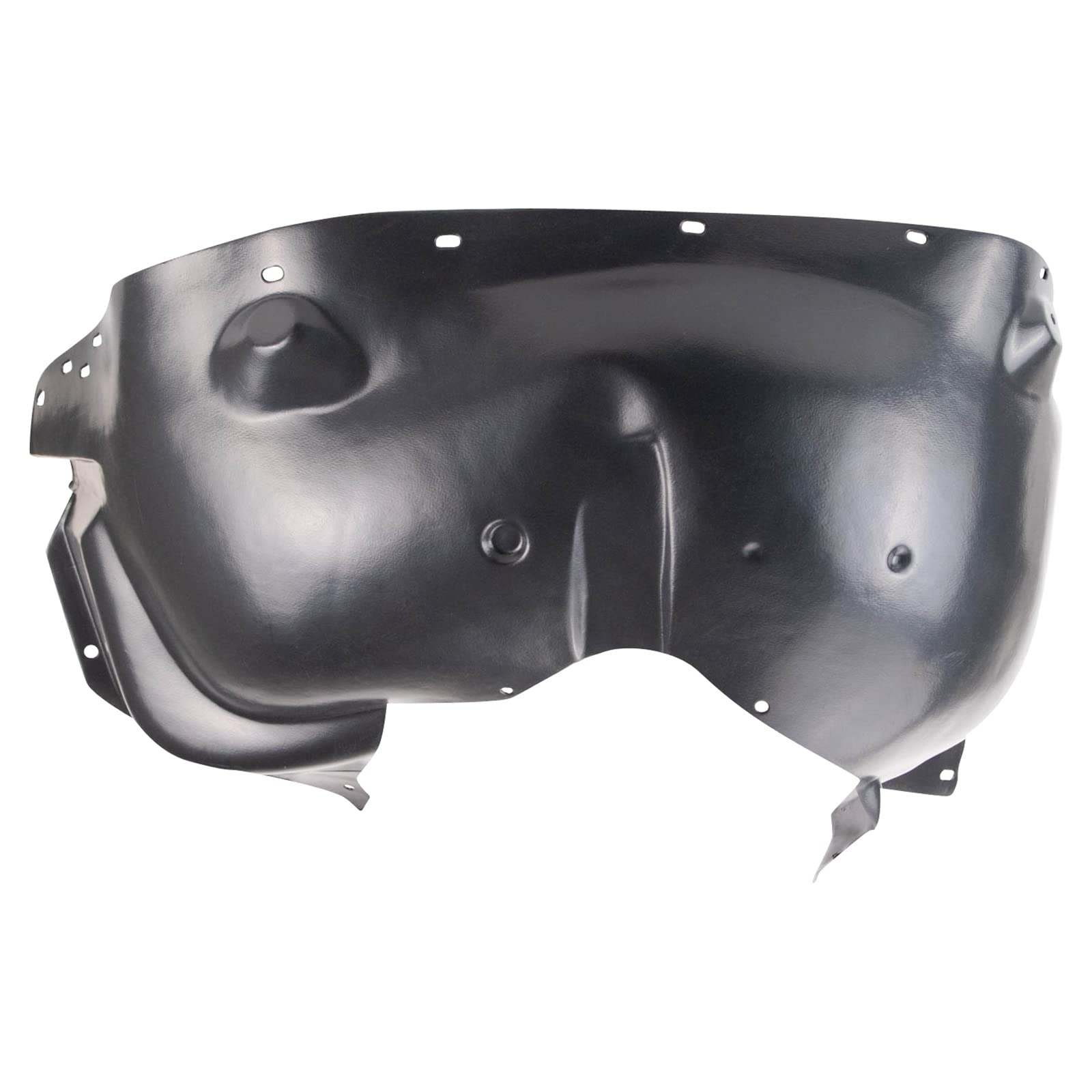 Trq Front Inner Fender Liner Set Compatible With 2002-2004 Jeep Liberty Ch1248118 Ch1249118