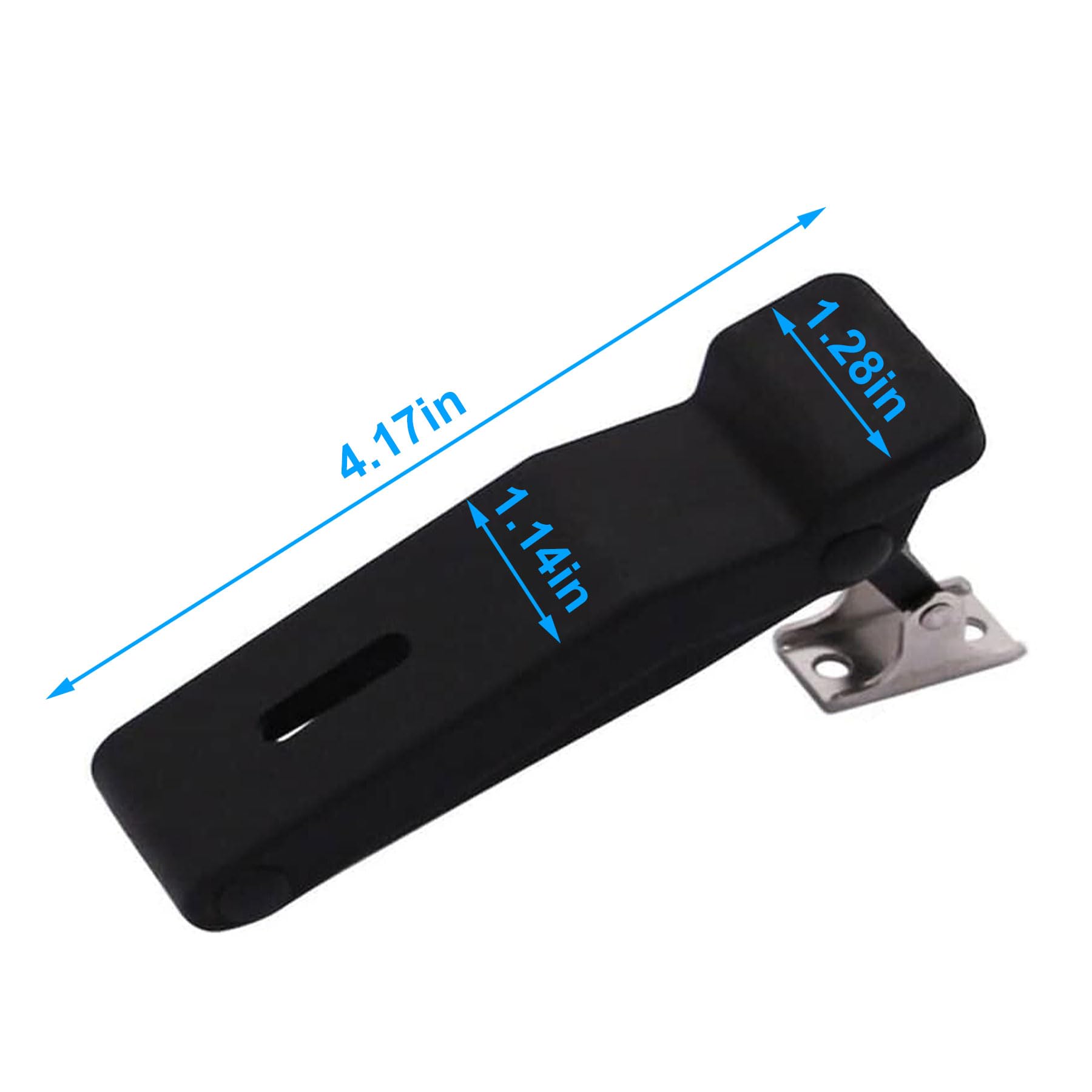 XQSMWF 2Pcs Front Storage Rack Latch Fit for Polaris Sportsman 500 550 800 850 1000 Boat Compartment Cargo Box Rubber 2009 2010