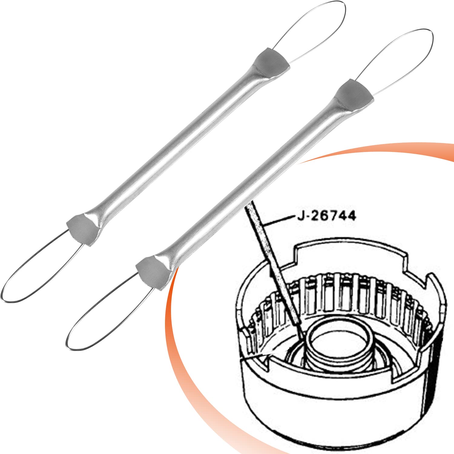 Bonbo T-0015 Universal Lip Seal Installer & Remover Transmission Tool Compatible for Atec T-0015 and for Kent-Moore # J-26744-A 