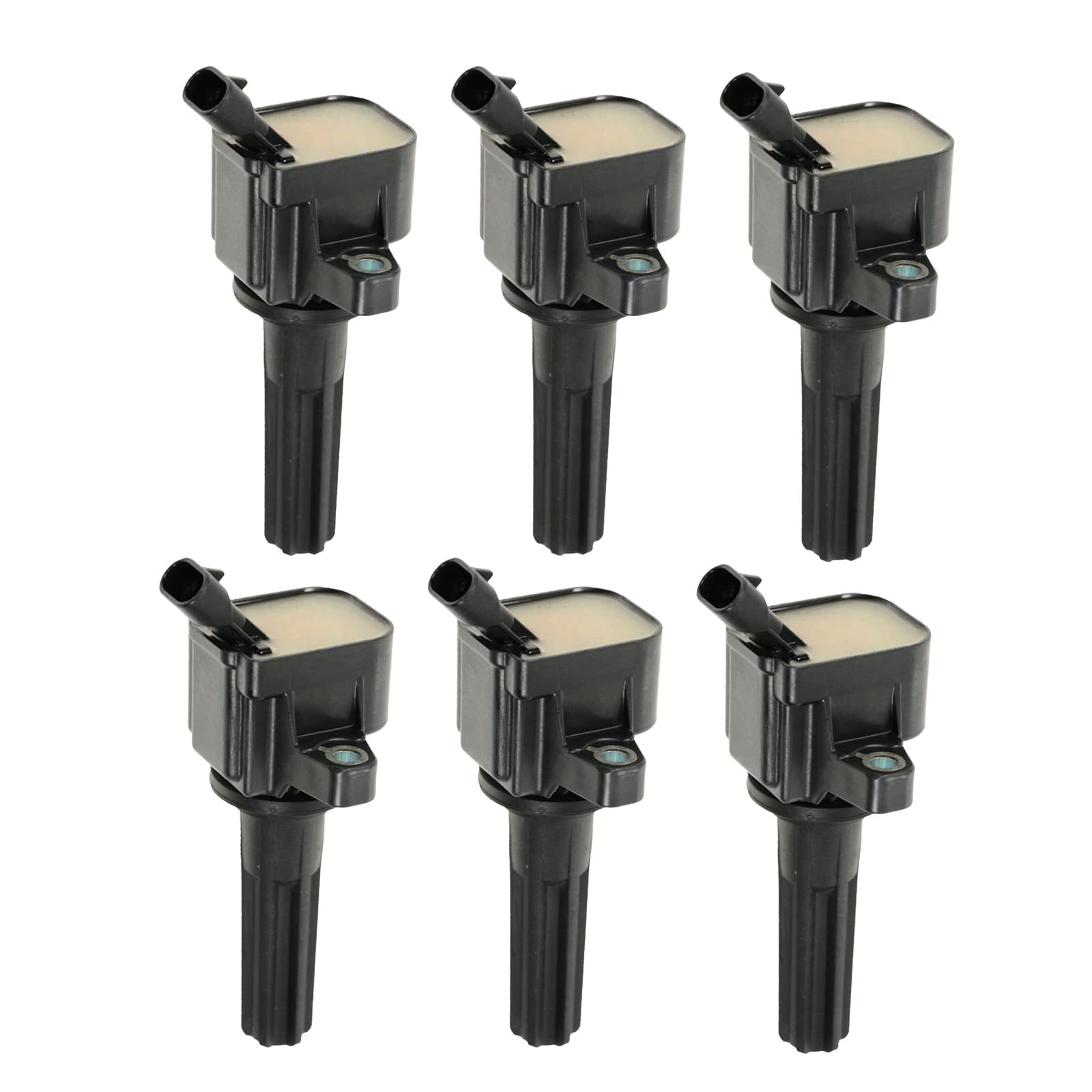 Trq Ignition Coil Set Compatible With 2006-2007 Buick Rainier 2006-2009 Chevrolet Trailblazer 2006 Trailblazer Ext Gmc Envoy Env