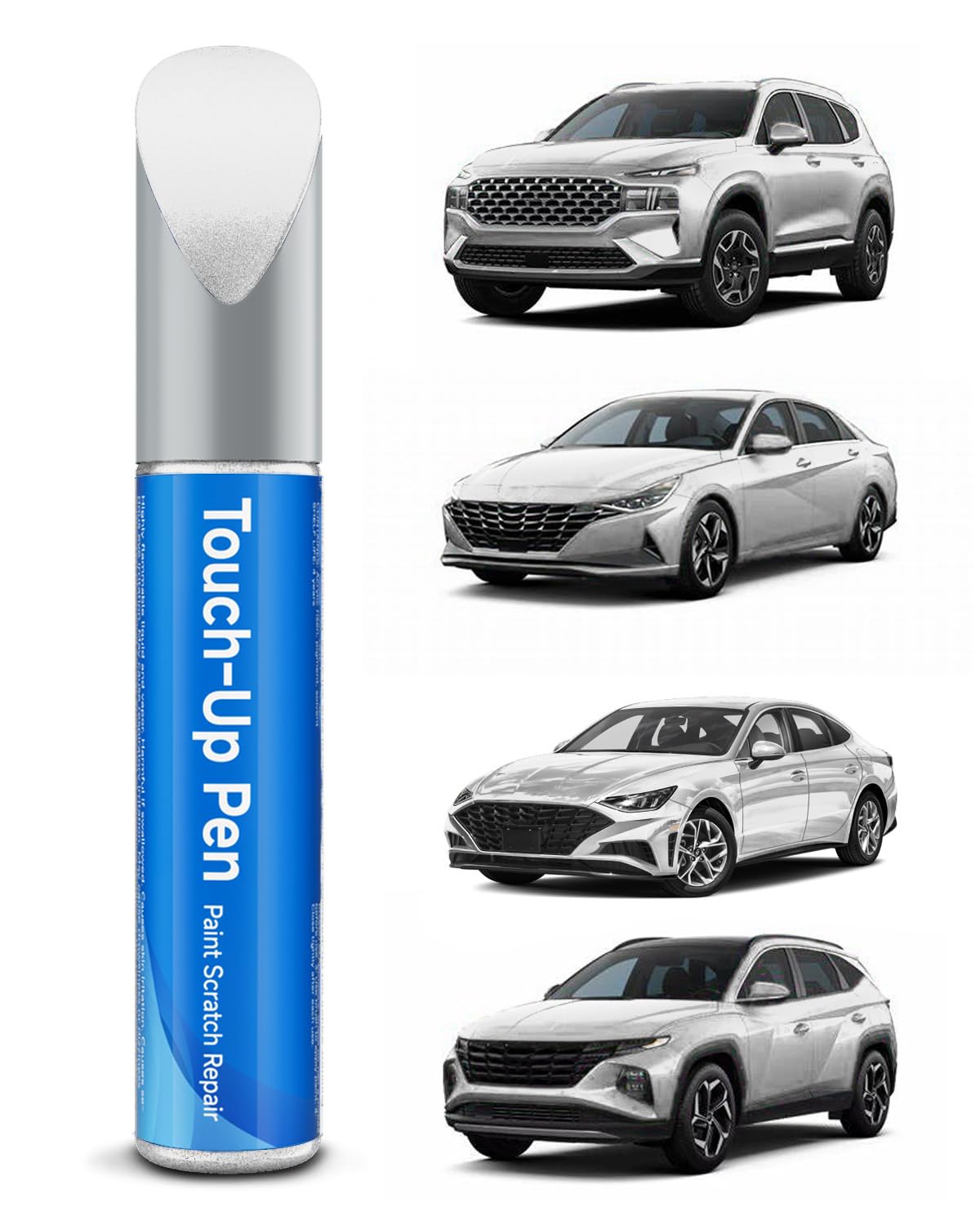 Touch Up Paint Compatible with Hyundai Exact Match Touch Up Paint Car Scratch Repair (Symphony Silver Metallic(Y8/Y8S))