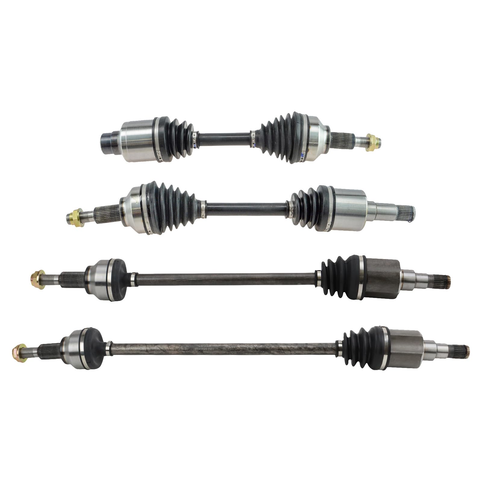 TRQ CV Axle Shaft Assembly Set Compatible with 2011-2019 Dodge Journey