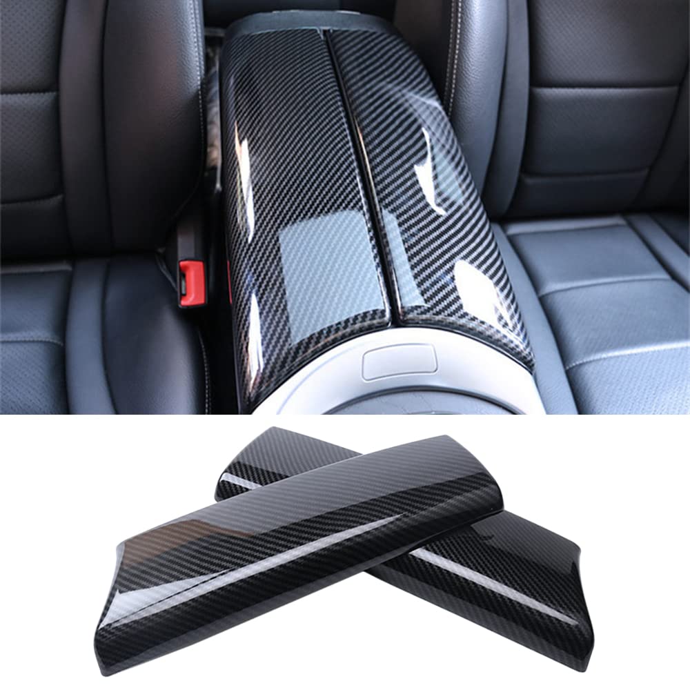 Abs Plastic Center Console Trim Cover Armrest Box Trim Covers Fit For Mercedes-Benz C Class W205 (C180 C200 C250 C300 C350E)