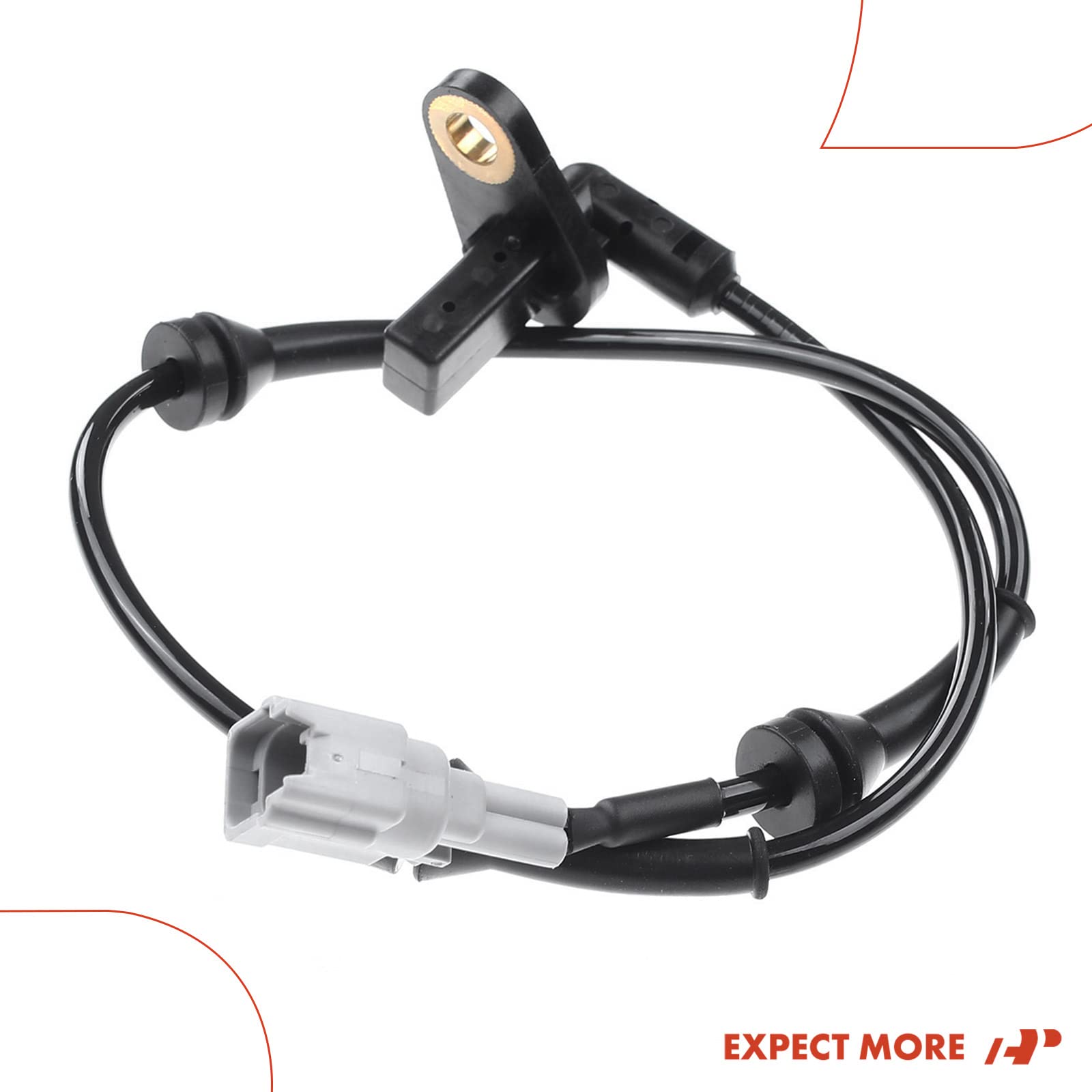A-Premium Abs Wheel Speed Sensor Compatible With Nissan Models - X-Trail 2002 2003 2004 2005 2006 2007, L4 2.5L - Rear Right Pas