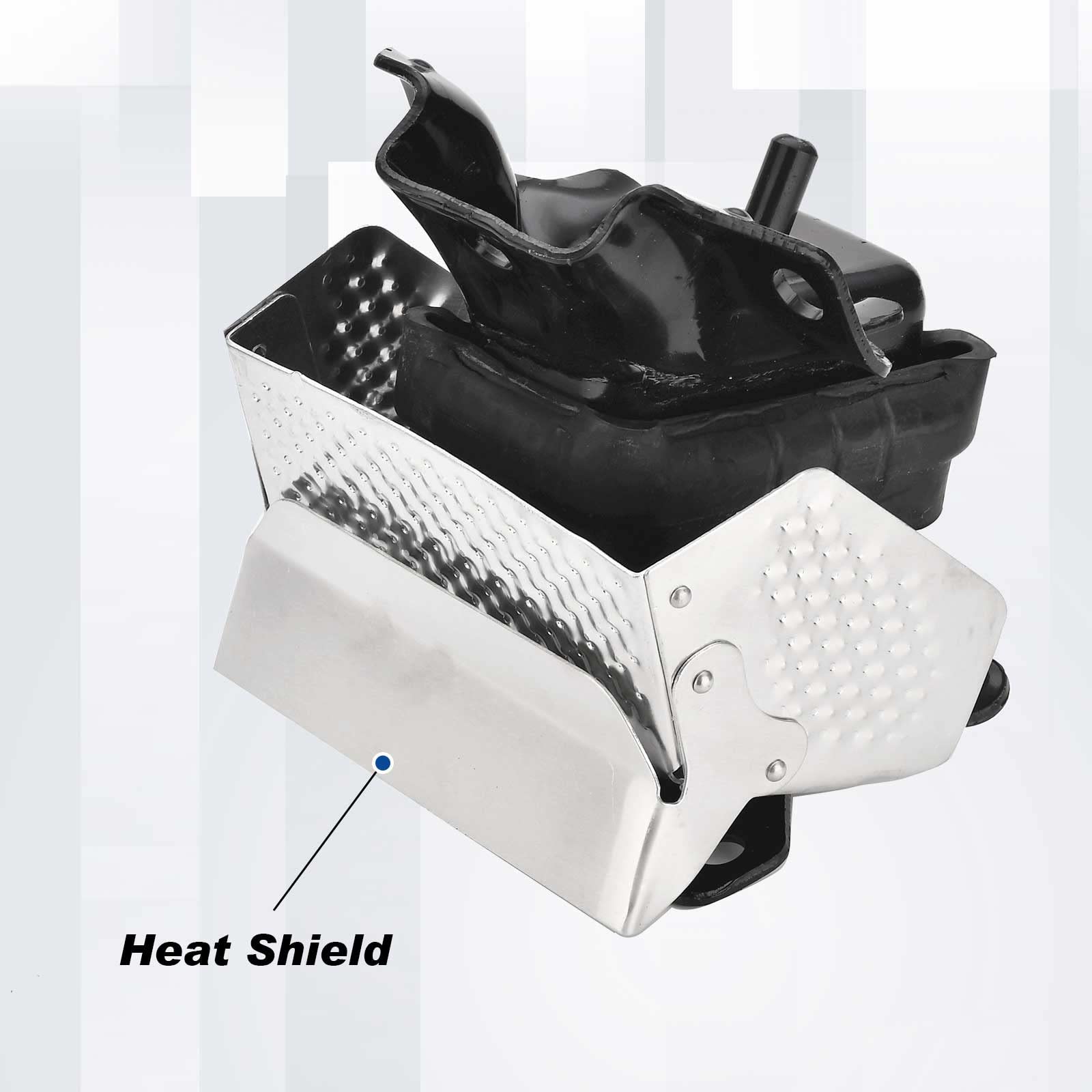 2Pcs Engine Motor Mount Kit With Heat Shield Right Left Engine Trans Mount Compatible With Gmc Sierra Yukon / Chevrolet Tahoe Silverado Suburban / Cadillac Escalade 2007-2014 Replace 15854941 A5365Hy