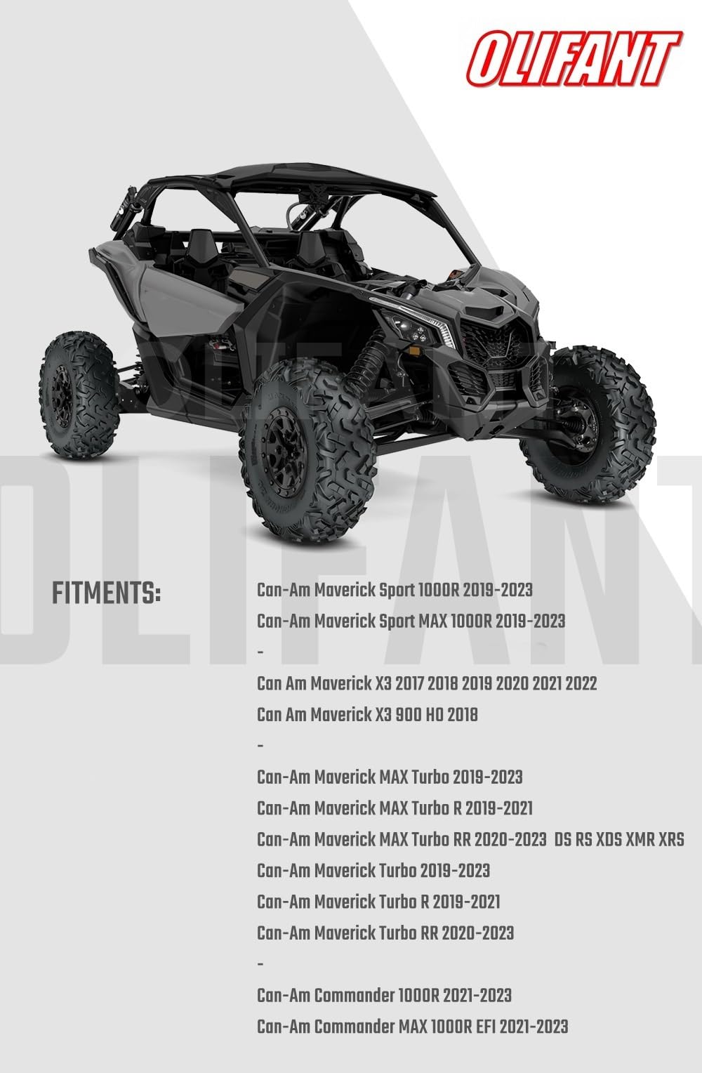 2pcs Air filters For Can-Am X3 Maverick X3 2017-2024 Maverick MAX Turbo R RR Maverick Sport 1000R Commander MAX 1000R DS RS XDS