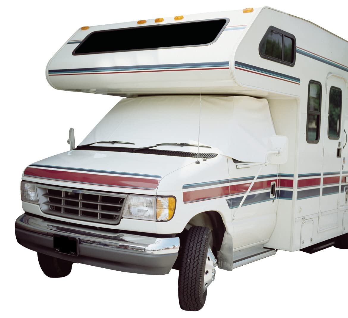 Adco 2403 Class C Chevy 1972-1996 Rv Motorhome Windshield Cover, White