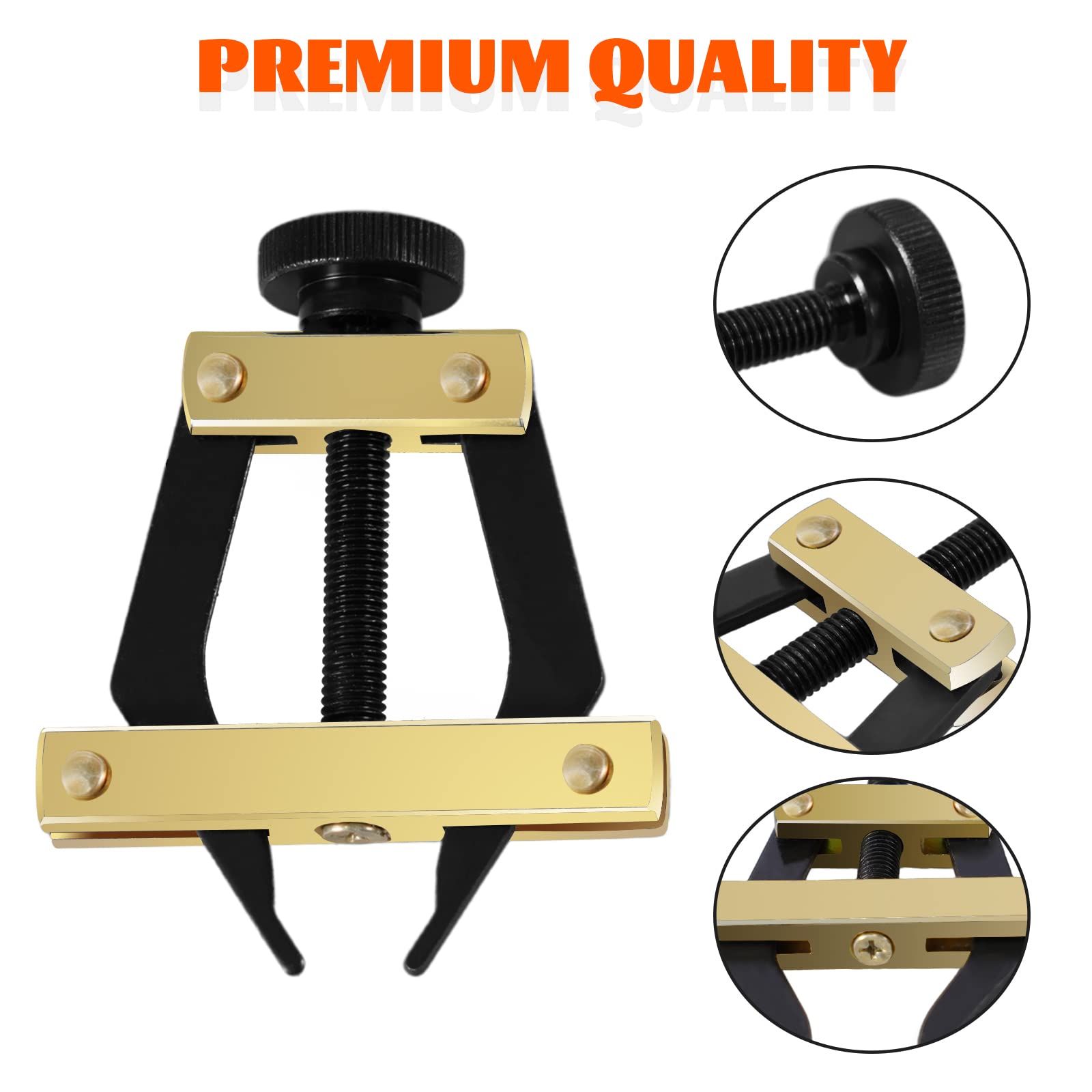YIUIY Roller Chain Breaker Cutter Chain Holder Puller Disassembly Tools Kit #25-60 Chains Replacement Set for Bicycle Motorcycle