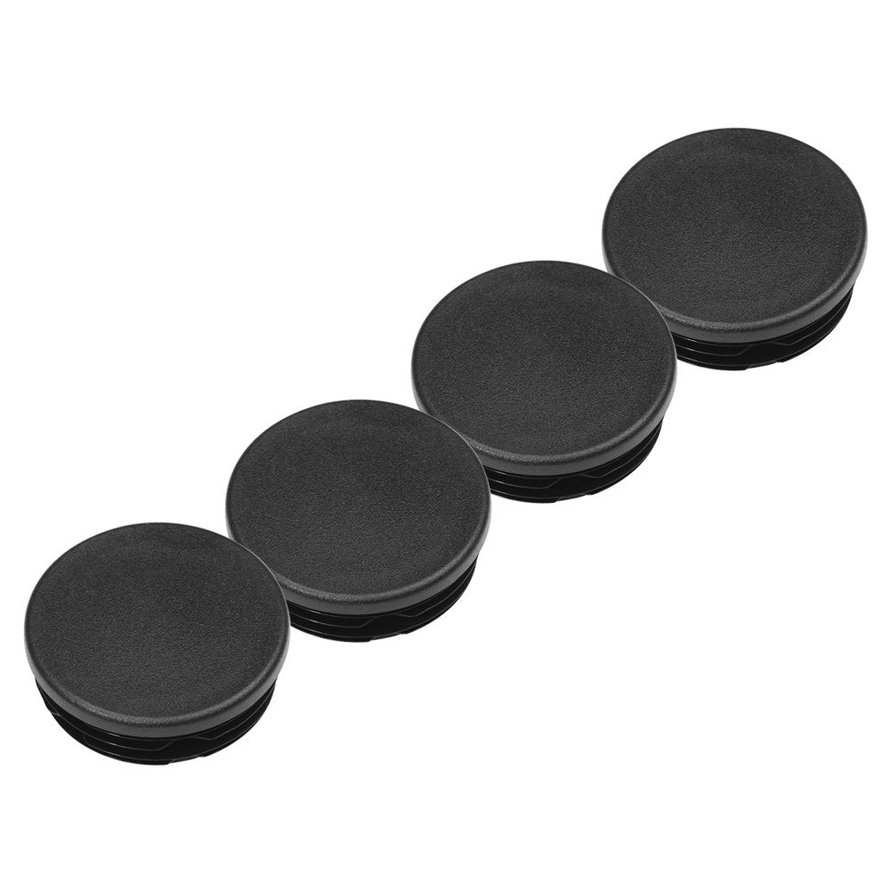 Frame Tube Plug Set Of 4 - Compatible With Chevy Silverado & Gmc Sierra 1500-99, 2000, 2001, 2002, 2003-2014, 2015, 2016, 2017, 2018 - Rear Wheel Well Hole Cover Cap - Anti-Whistle Truck Bed Plugs