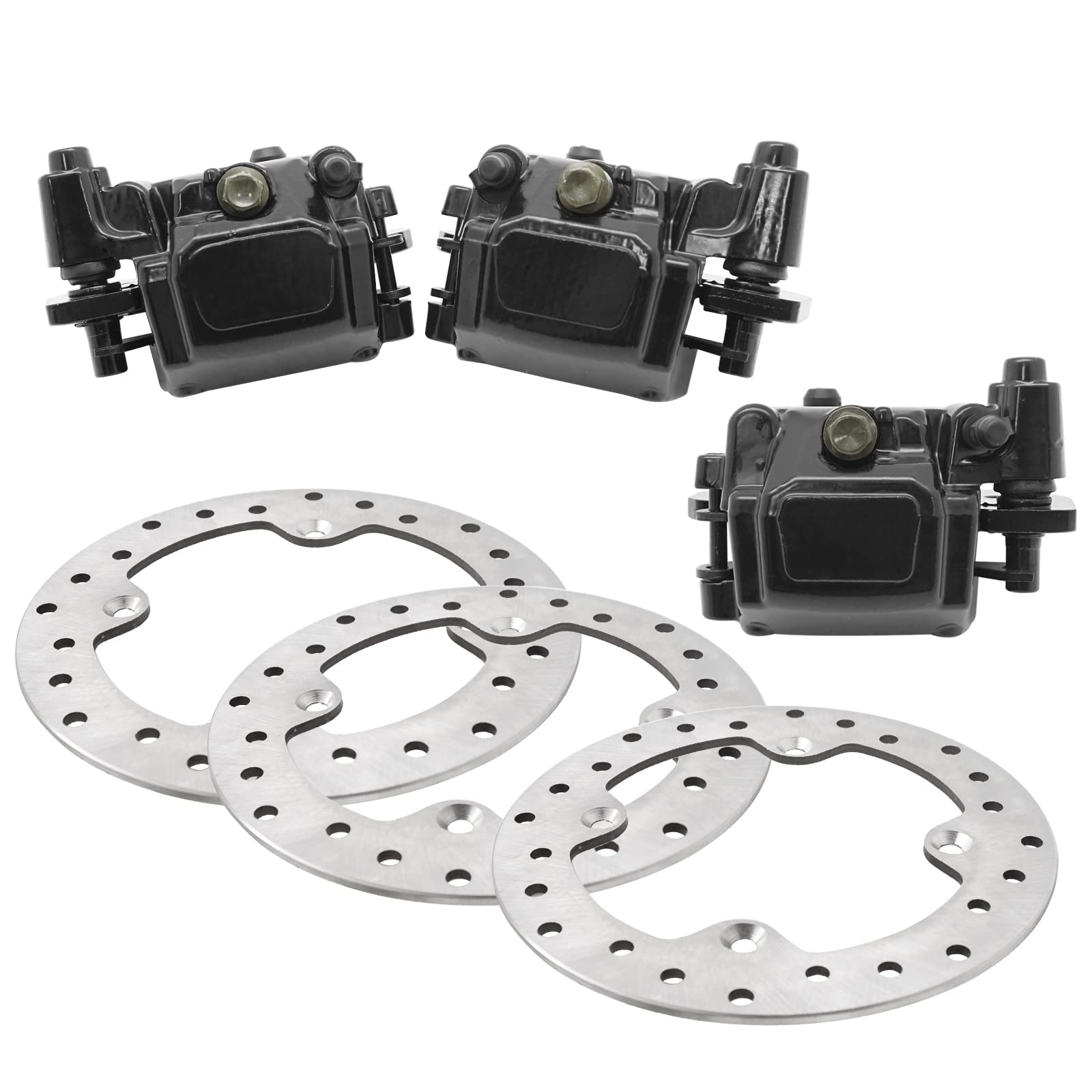 M Mati Front Left Right & Rear Brake Calipers For Can Am Outlander Renegade 1000 850 800 650 570 500 450 Max 6X6 705600862 70560