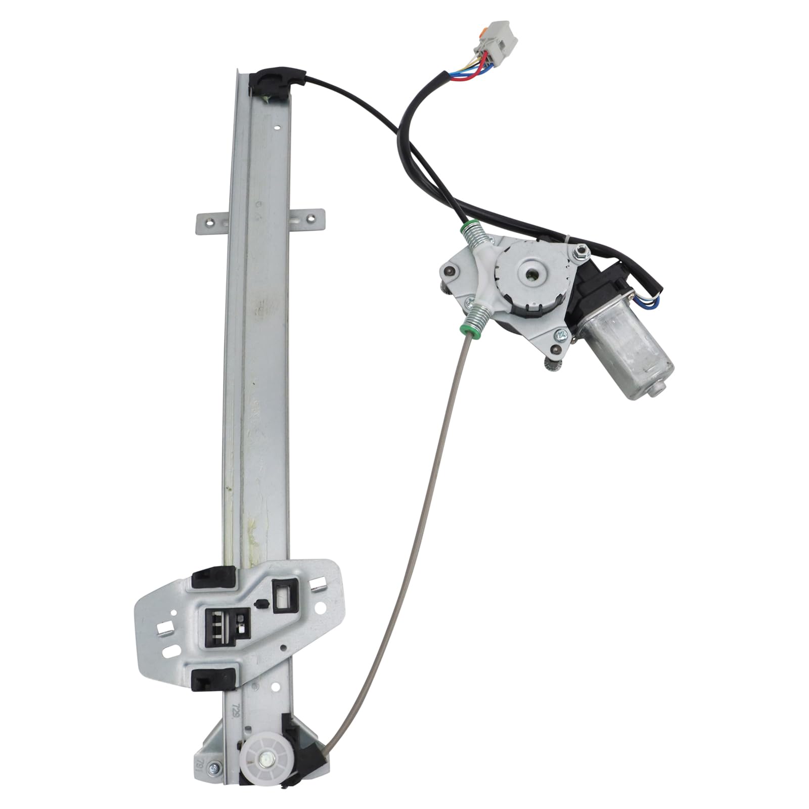 Trq Front Left Power Window Regulator & Motor Assembly Drivers Side Compatible With 2007-2008 Honda Fit