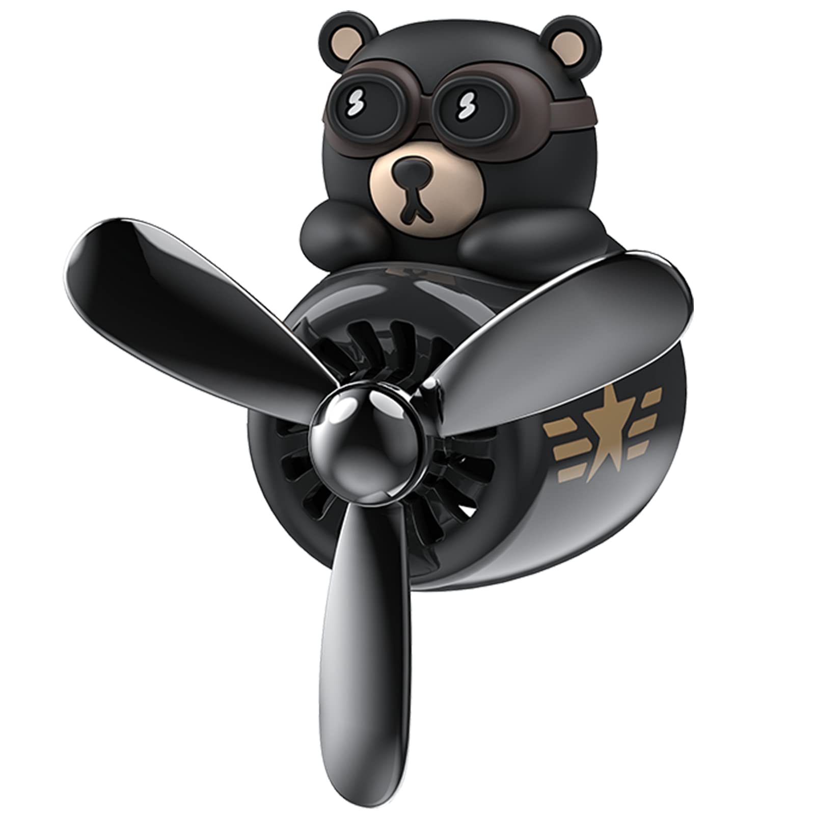 Cacacece Car Air Fresheners Cute Cat Pilot Automotive Air Outlet Creative Car Perfume Fragrance Automotive Decoration Air Freshe