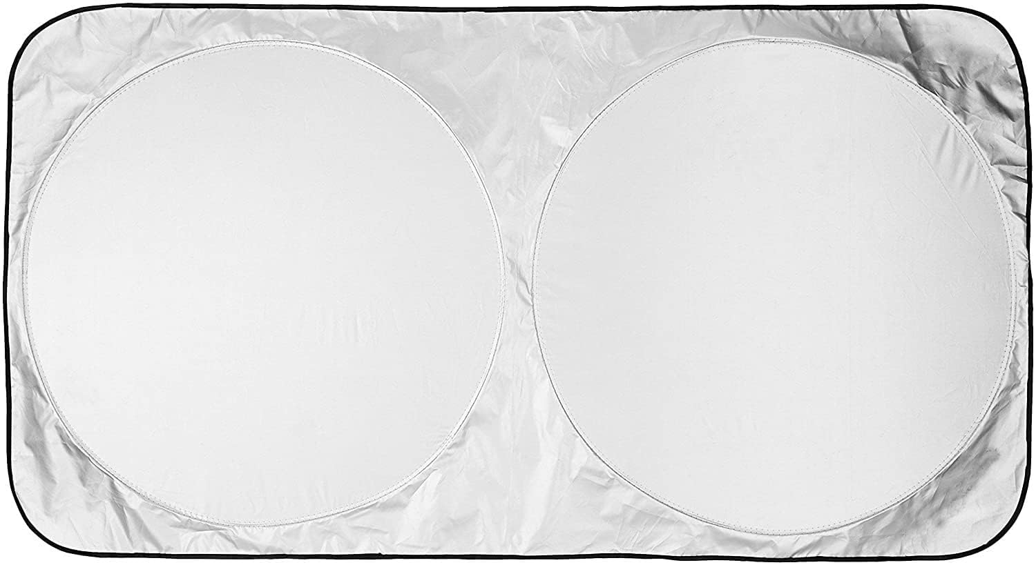 Drofail Fabric Windshield Sunshade for Car Foldable UV Ray Reflector Best Auto Heat Shield Reflector Cover Keeps Vehicle Cool