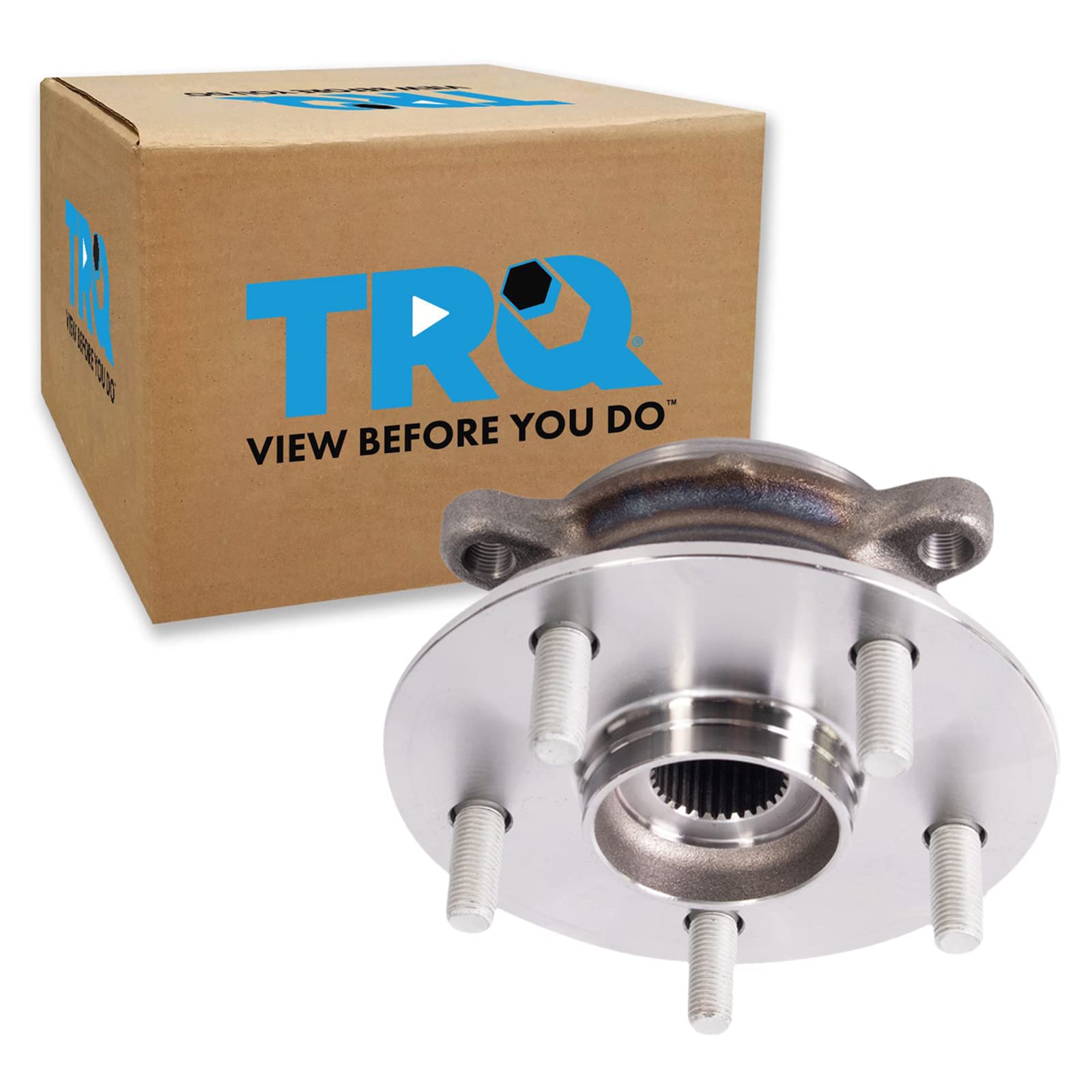 Trq Front Left Right Wheel Hub Bearing Assembly Driver Passenger Side Compatible With 2019-2023 Toyota Rav4