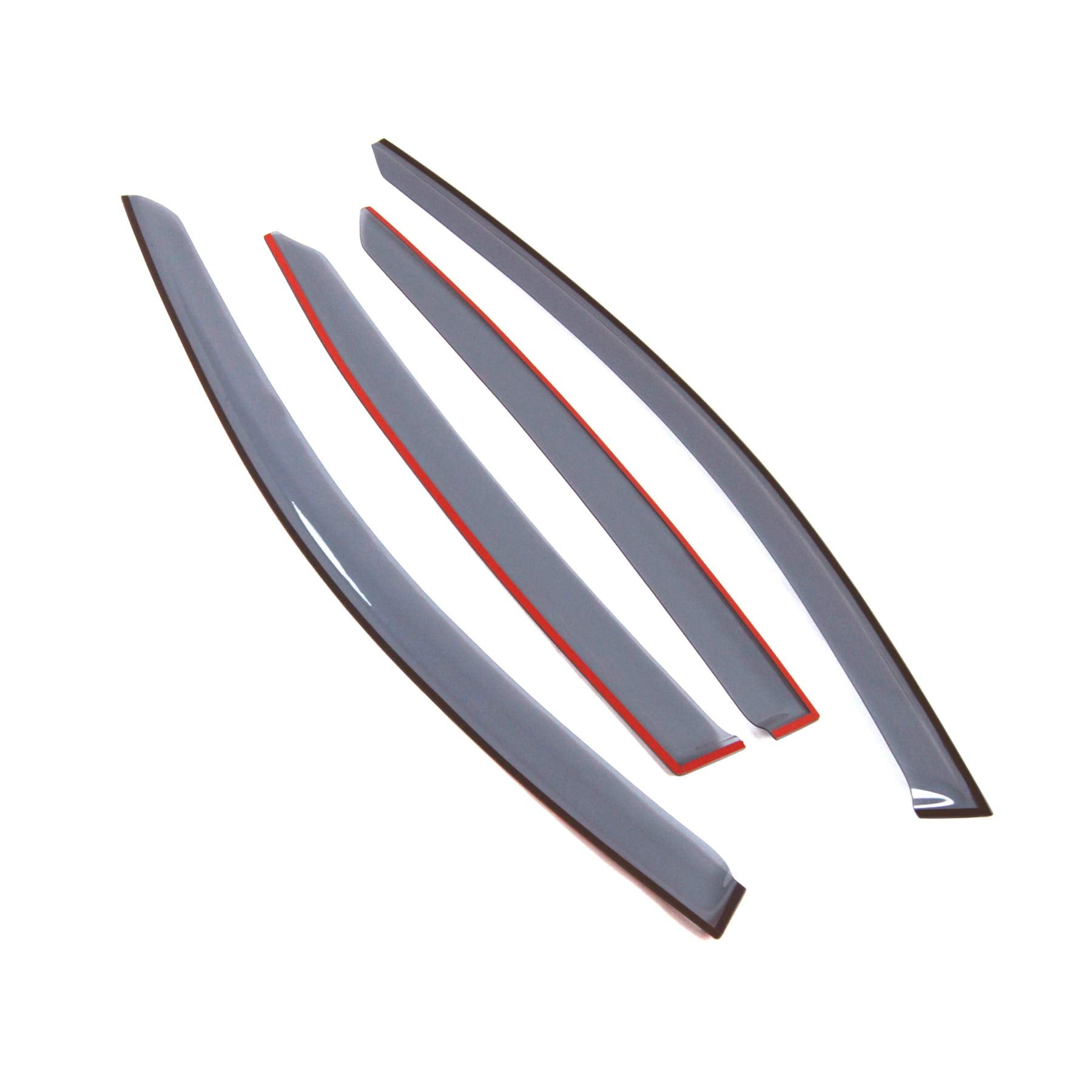 Car Window Rain Guard | Outside Mount Visors Auto Side Window Deflectors | Windows Visor Rain Shields Compatible With 2013-2015