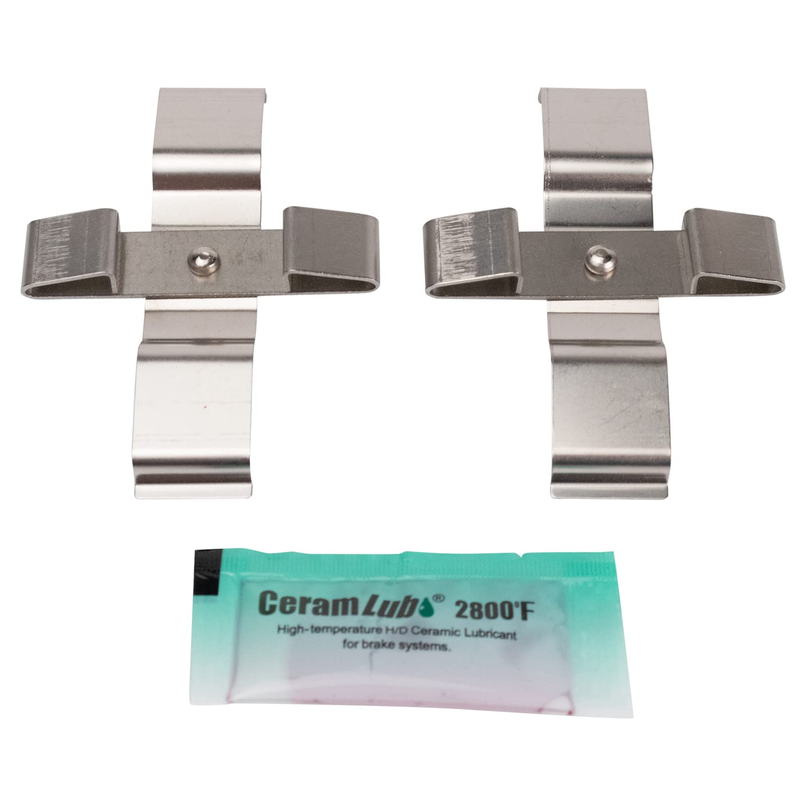 TRQ Rear Brake Pads Ceramic Compatible with 2008-2014 Lexus IS F