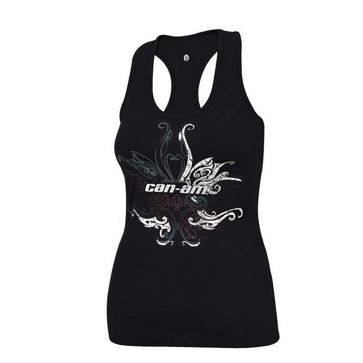 Can-Am Spyder New OEM Ladies Comfort Tank Top Medium Black, 4536860690