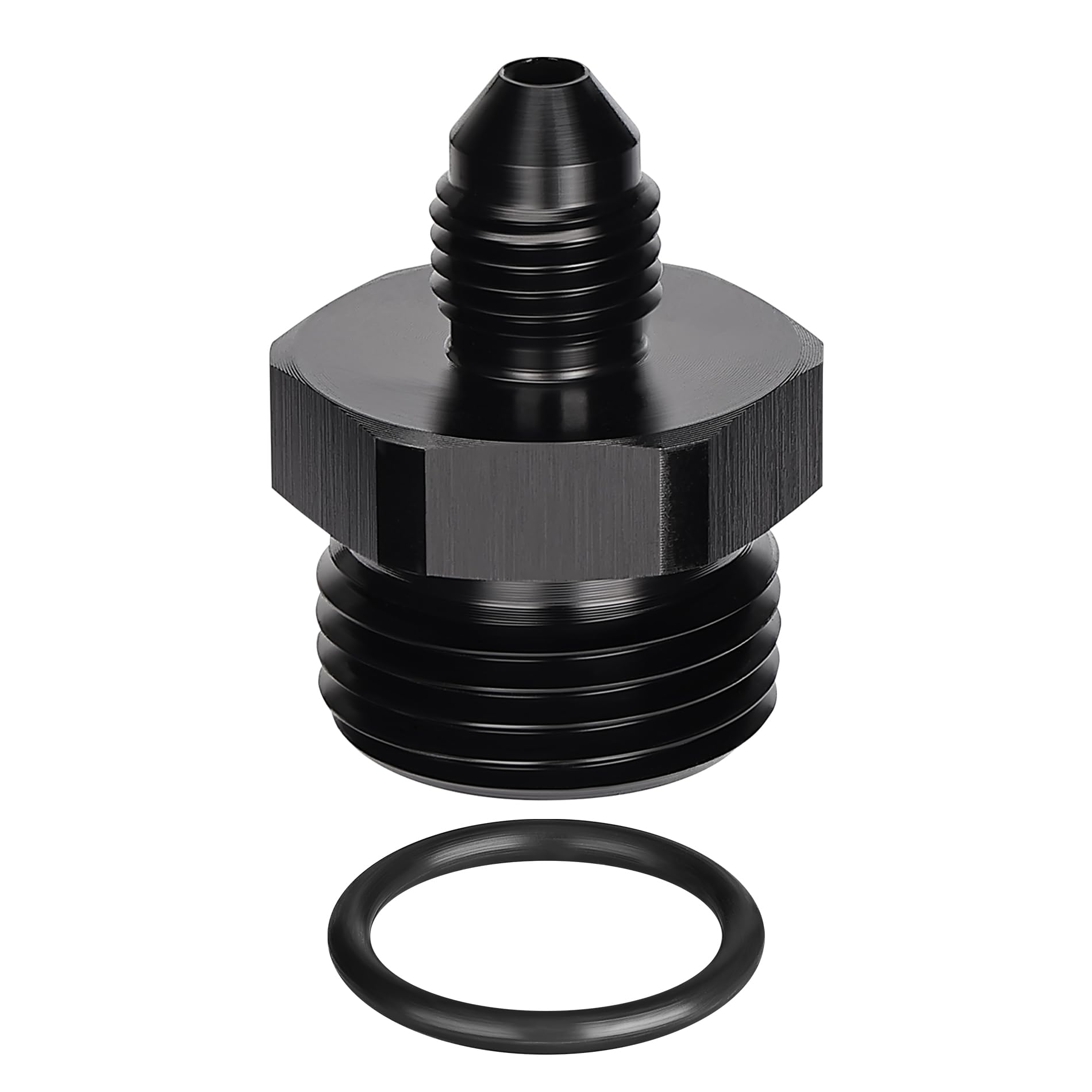 Evil Energy 3An Flare To An8 Orb Male O-Ring Fitting Adapter